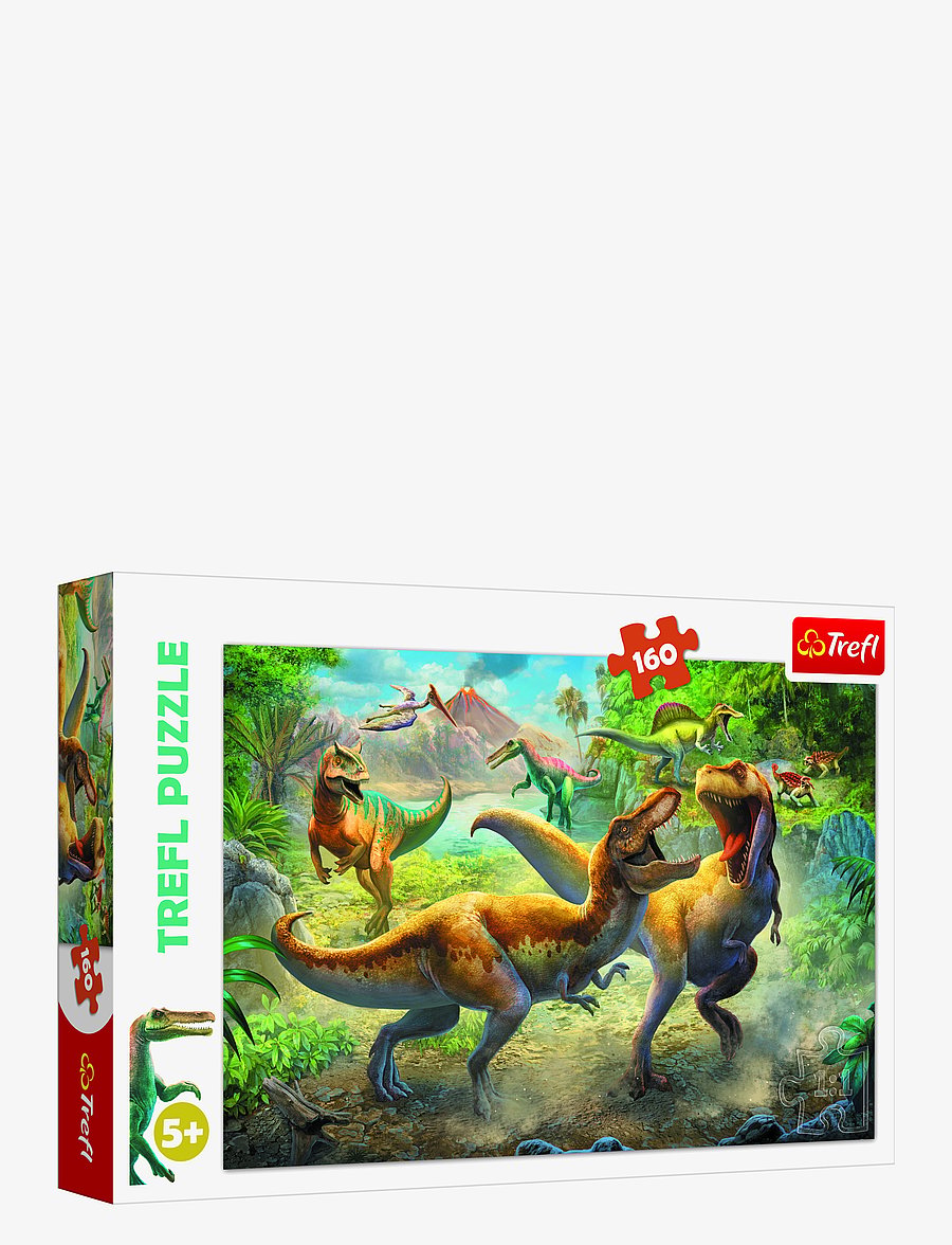 Trefl - TREFL 160 BIT FIGHTING TYRANNOSAURS - klasiskās puzles - multi - 1