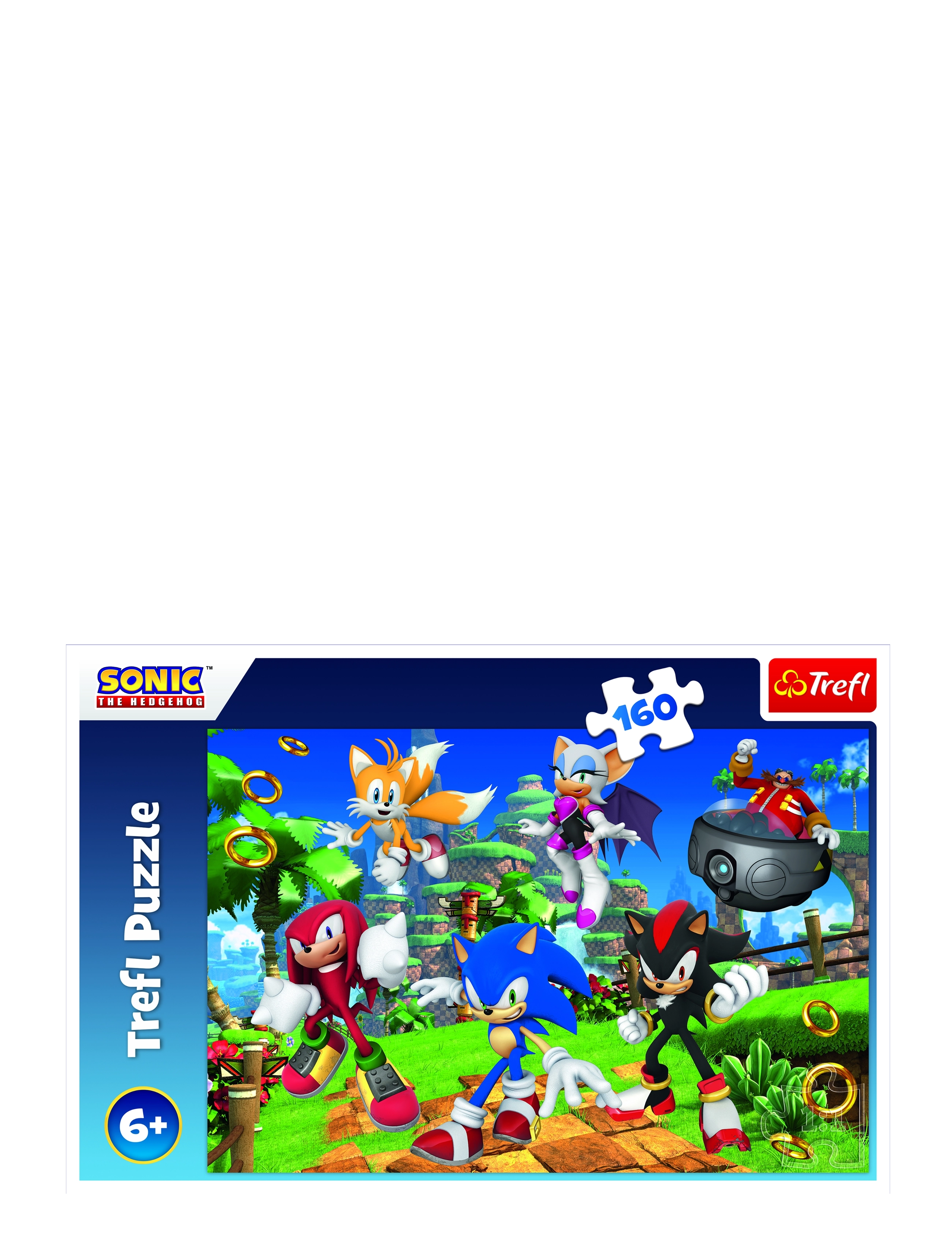 TREFL Trefl 160 Bit Sonic The Hedgehog Patterned - One Size - Kinder