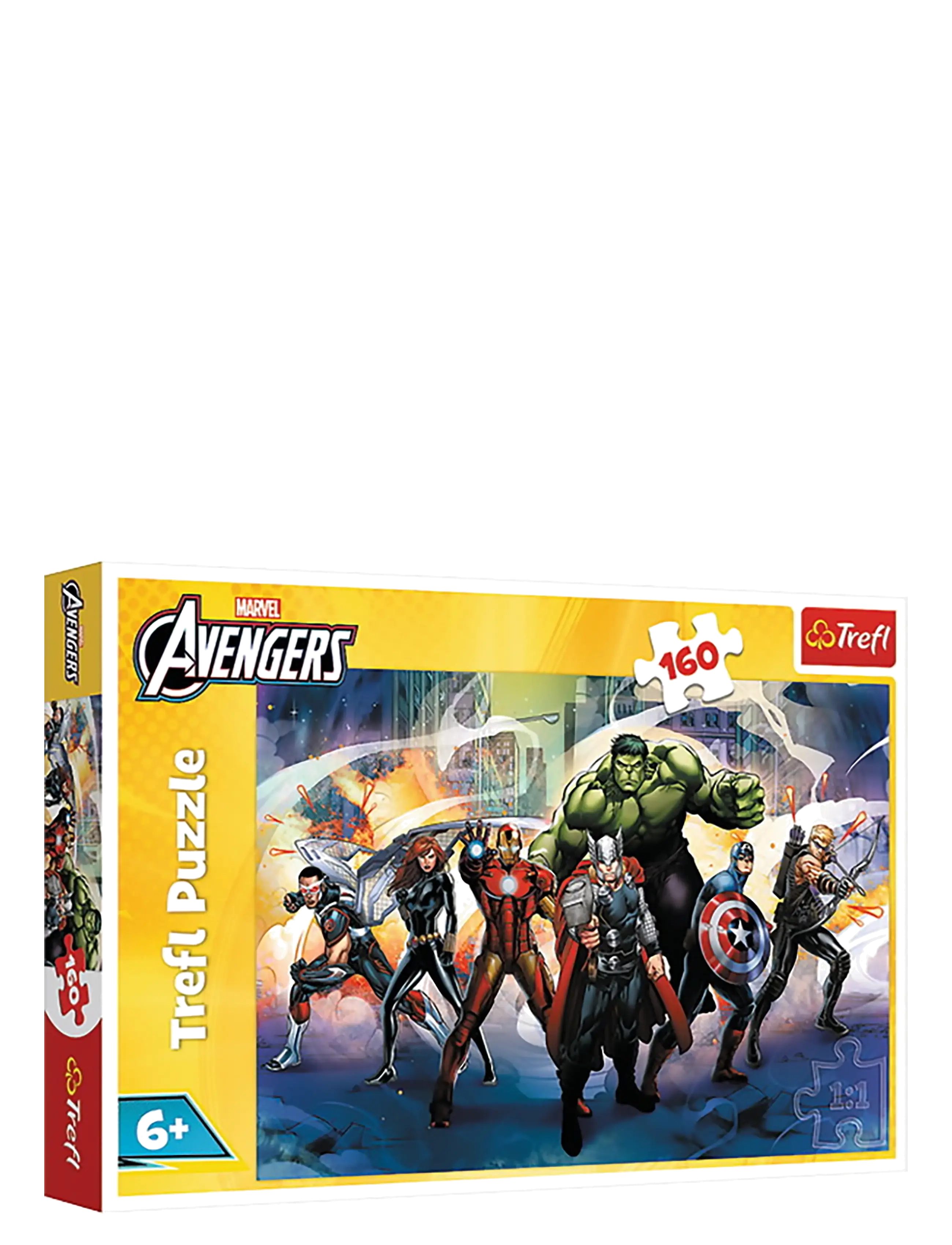 Trefl Pappussel Trefl 160 Bitar Marvel The Avengers, Classic Puslespil, Multi/mønstret, Str: ONE SIZE