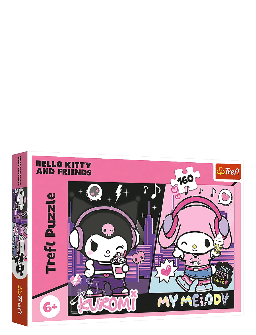 Trefl - PAPPUSSEL TREFL 160 BITAR SANRIO KUROMI - klassikalised pusled - multi - 0