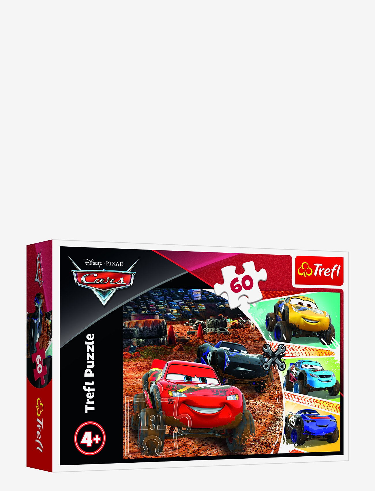 Trefl - TREFL 60 BIT CARS 3 - klassiske puslespil - multi - 1