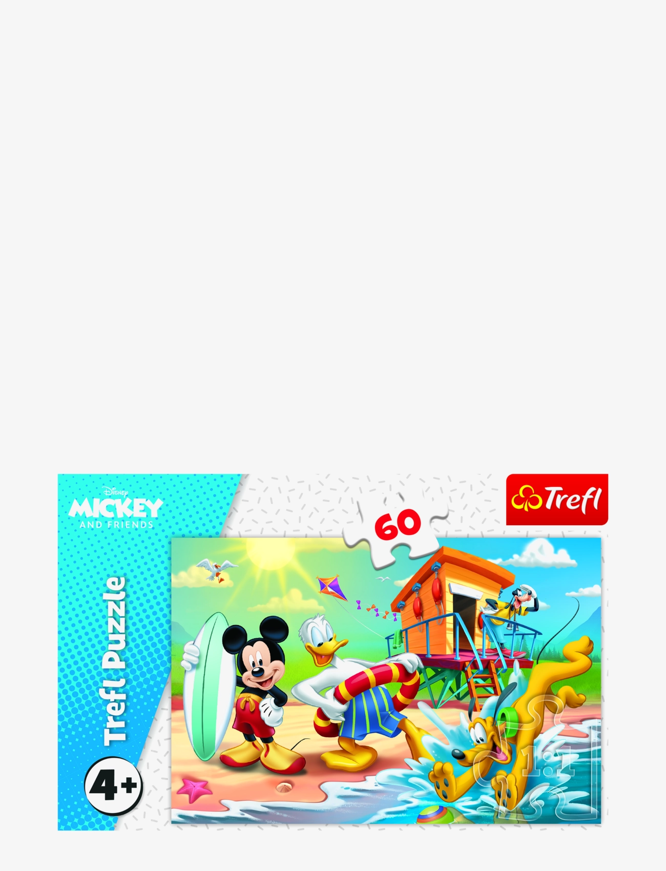 Trefl 60 Bit Disney Mickey Mouse, One Size, Puzzles, Mehrfarbig/gemustert - Classic Kinder