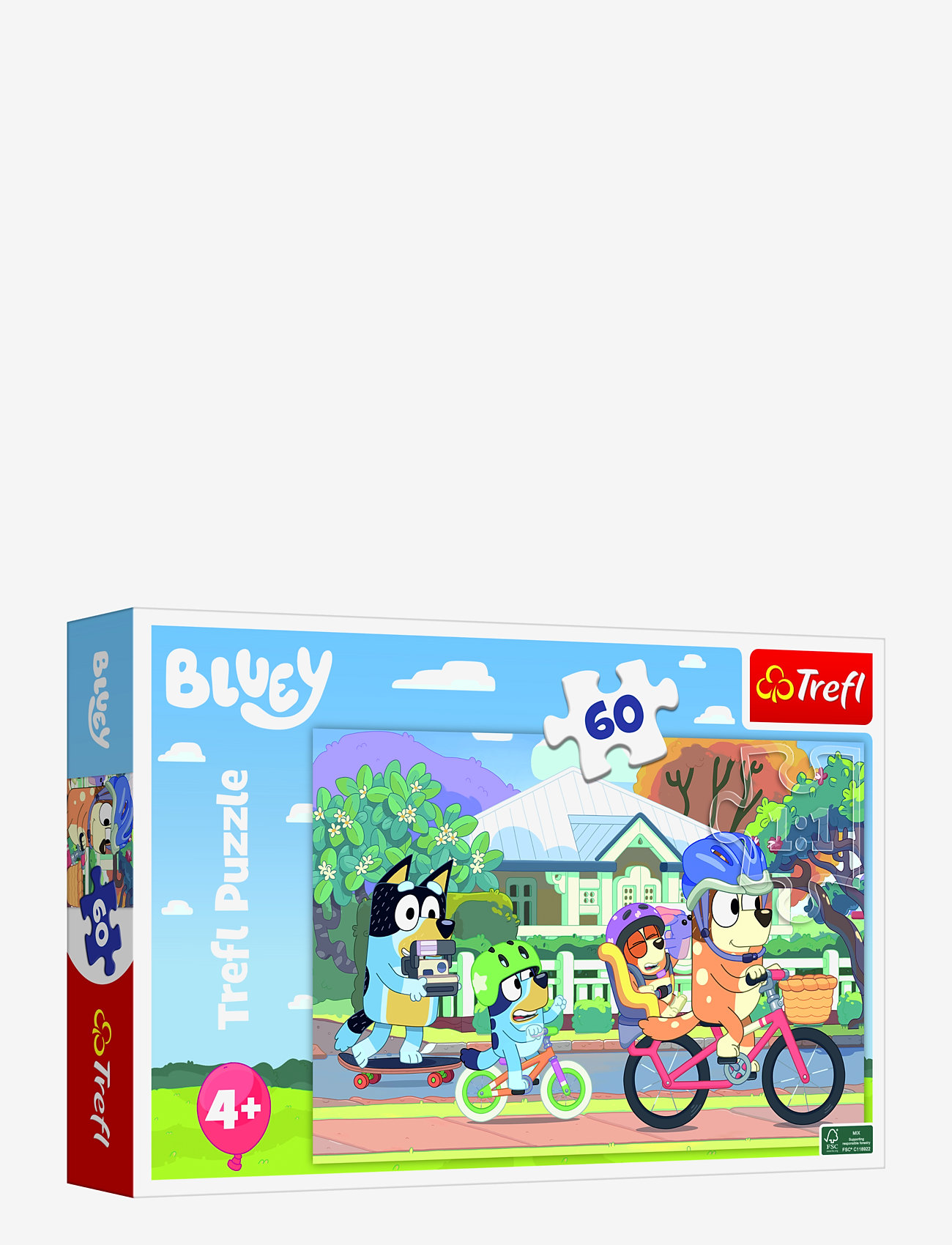 Trefl - TREFL 60 BIT HAPPY BLUEY - klassísk púsl - multi - 1