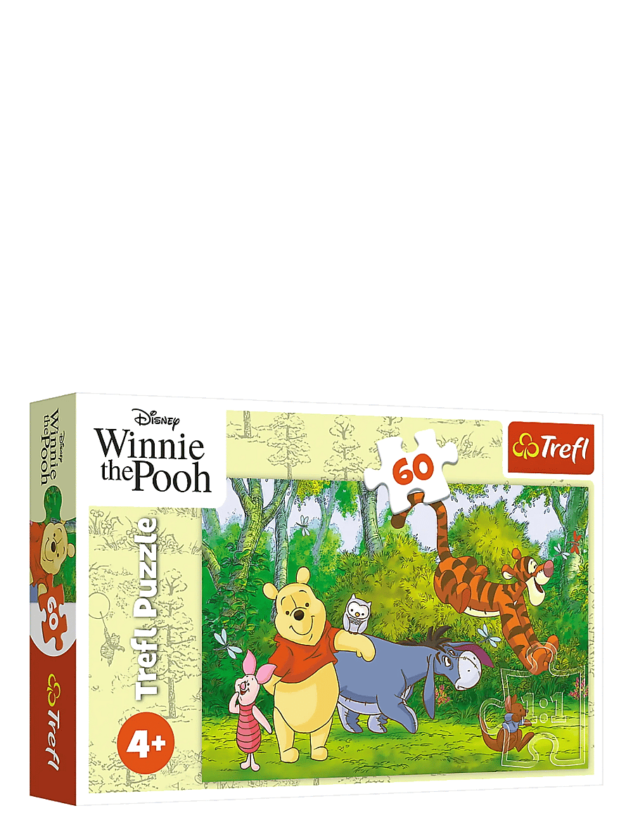 Trefl - PAPPUSSEL TREFL 60 BITAR WINNIE THE POOH - klassikalised pusled - multi - 0