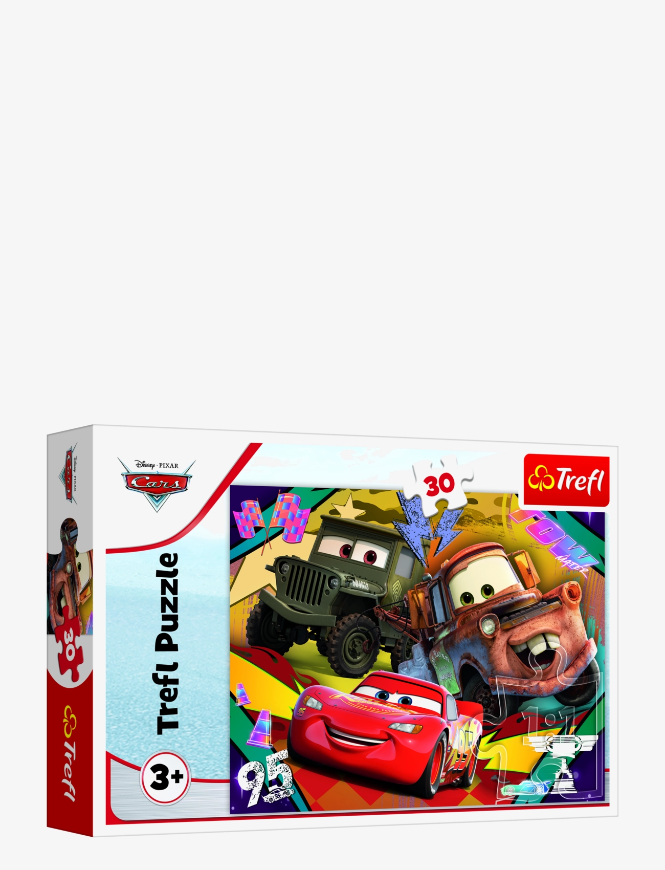Trefl - TREFL 30 BIT CARS 3 - klassiske puslespill - multi - 1