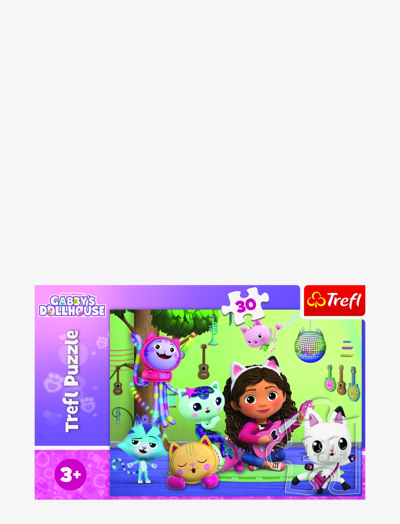 Trefl 30 Bit Gabby's Dollhouse, Classic Puslespil, Multi/mønstret, Str: ONE SIZE