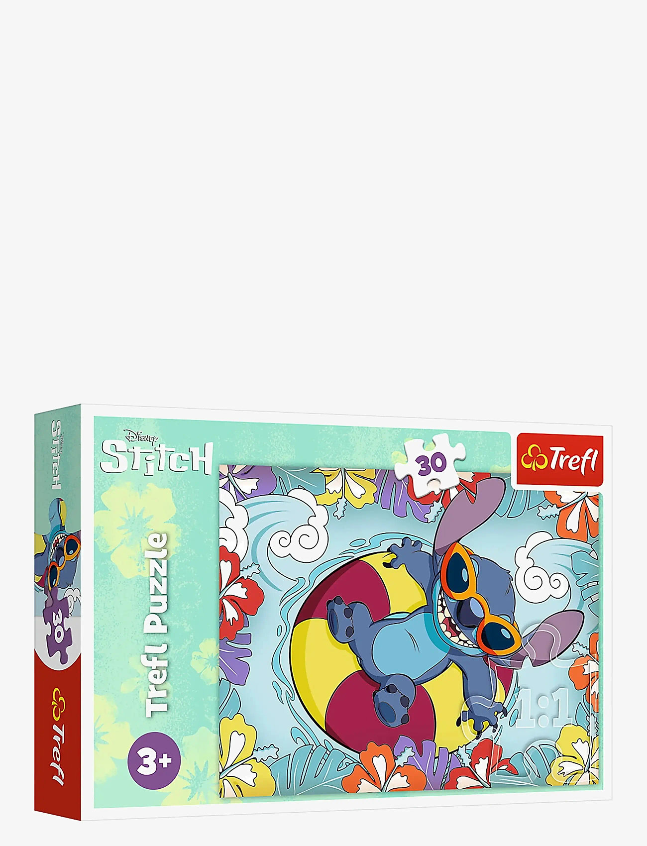 Trefl - PAPPUSSEL TREFL 30 BITAR LILO & STICH ON VACATION - klassiska pussel - multi - 0