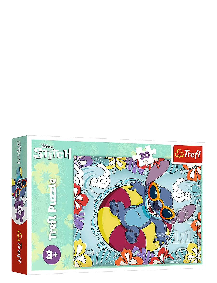Trefl - PAPPUSSEL TREFL 30 BITAR LILO & STICH ON VACATION - klassische puzzles - multi - 0