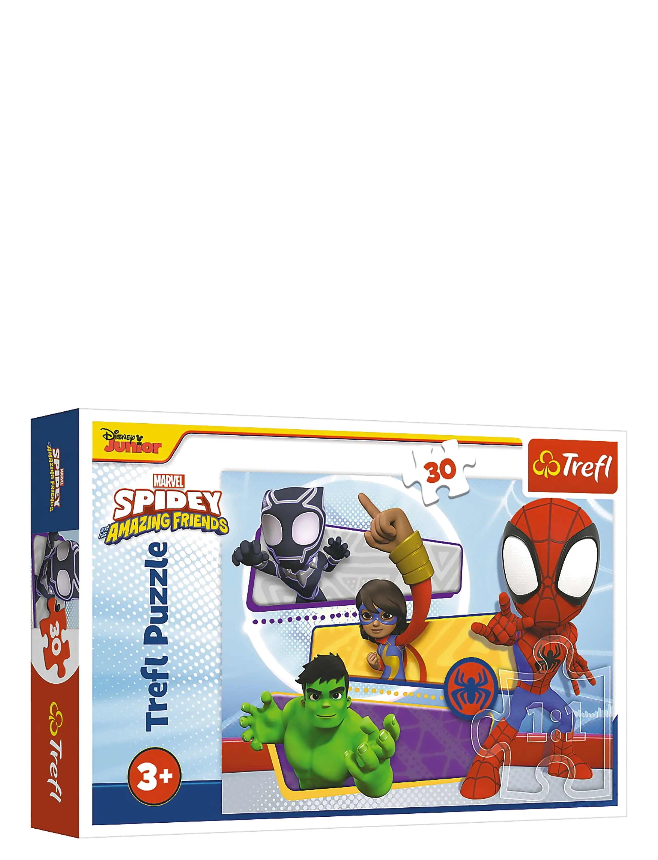 Trefl Pappussel 30 Bitar Spidey And His Amazing, One Size, Puzzles, Mehrfarbig/gemustert - Classic Kinder