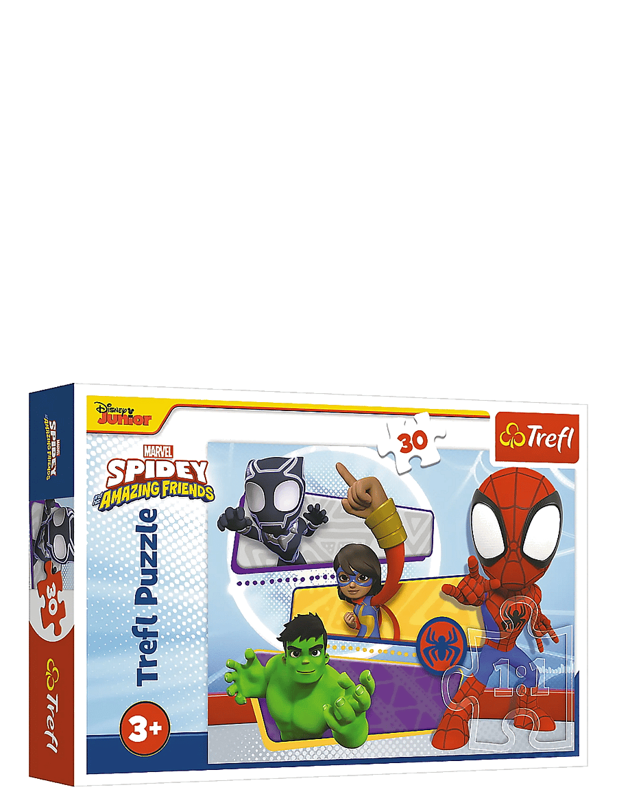 Trefl - PAPPUSSEL TREFL 30 BITAR SPIDEY AND HIS AMAZING - klassiske puslespil - multi - 0