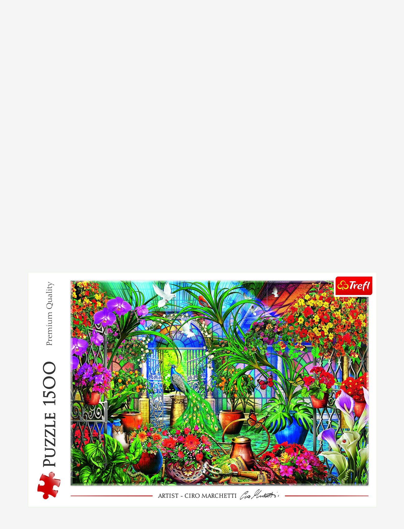 Trefl - TREFL 1500 BIT SECRET GARDEN - klassikalised pusled - multi - 0