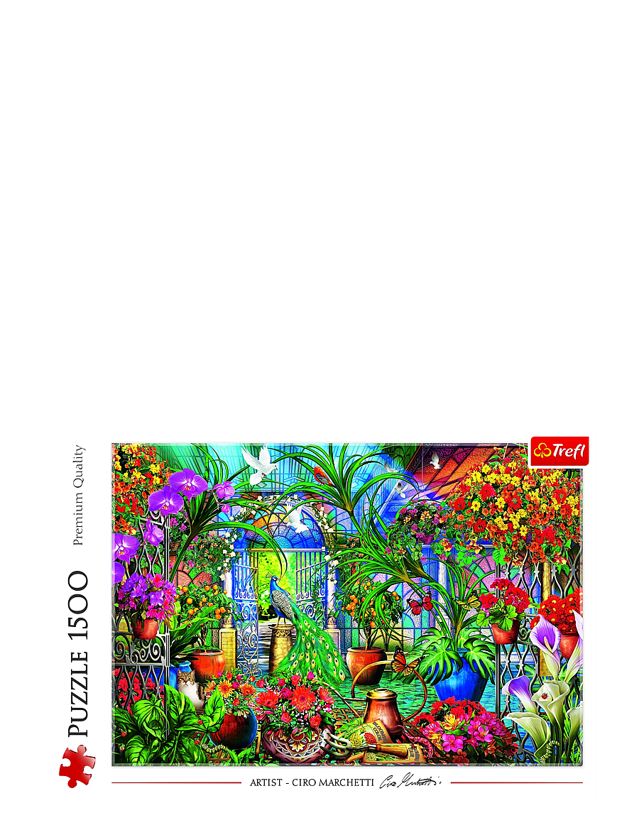 Trefl - TREFL 1500 BIT SECRET GARDEN - klassische puzzles - multi - 0