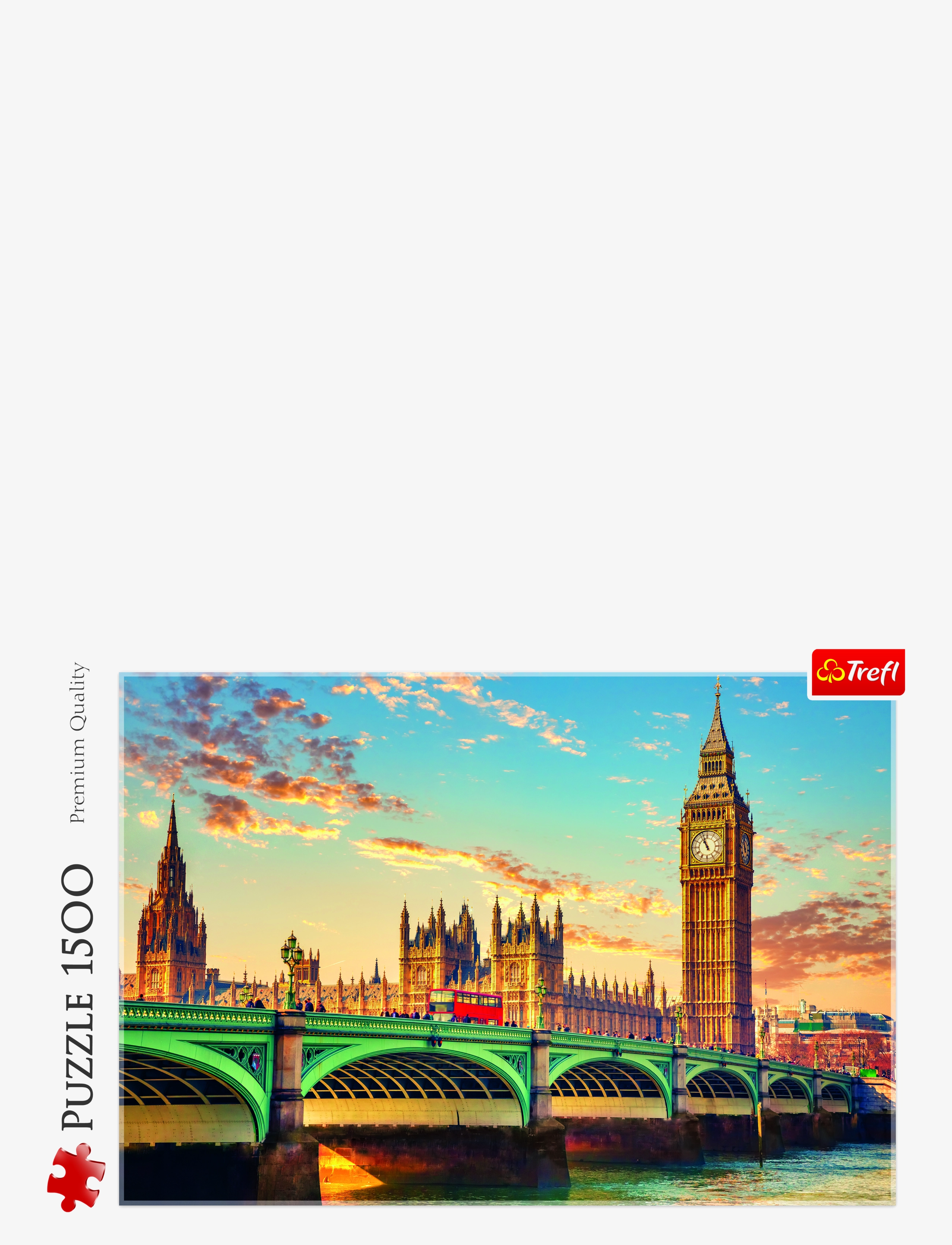 TREFL Trefl 1500 Bit London, England Patterned - One Size - Kinder