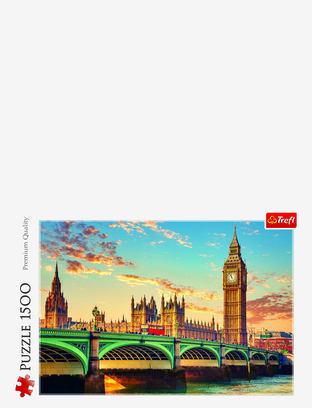 Trefl - TREFL 1500 BIT  LONDON, ENGLAND - klassische puzzles - multi - 0