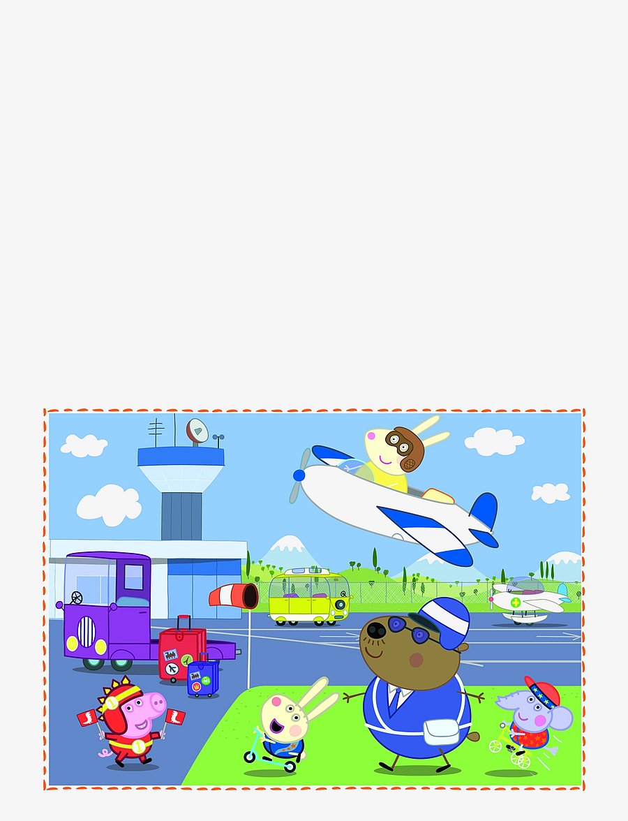 Trefl - TREFL 4 i 1 12+15+20+24 BIT PEPPA PIG - klassische puzzles - blue - 1