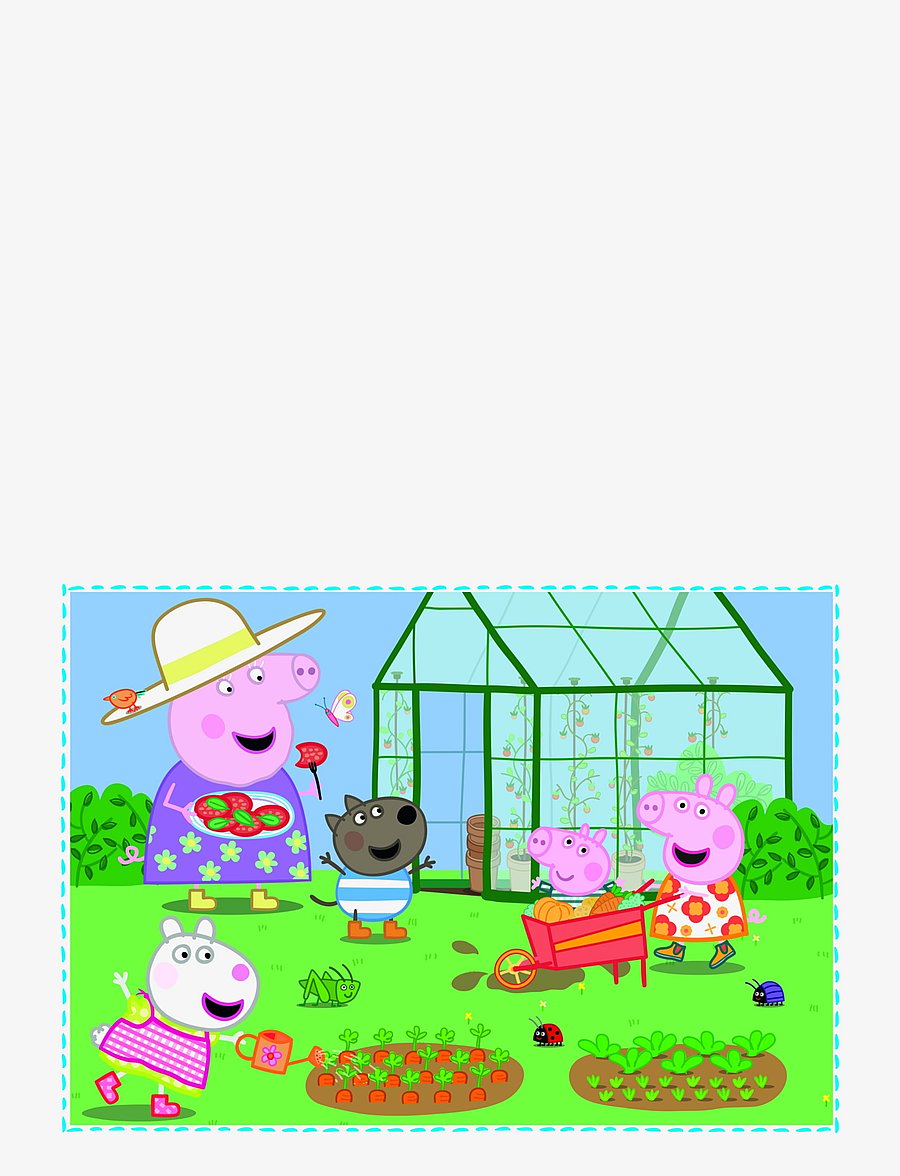 Trefl - TREFL 4 i 1 12+15+20+24 BIT PEPPA PIG - klassische puzzles - blue - 2