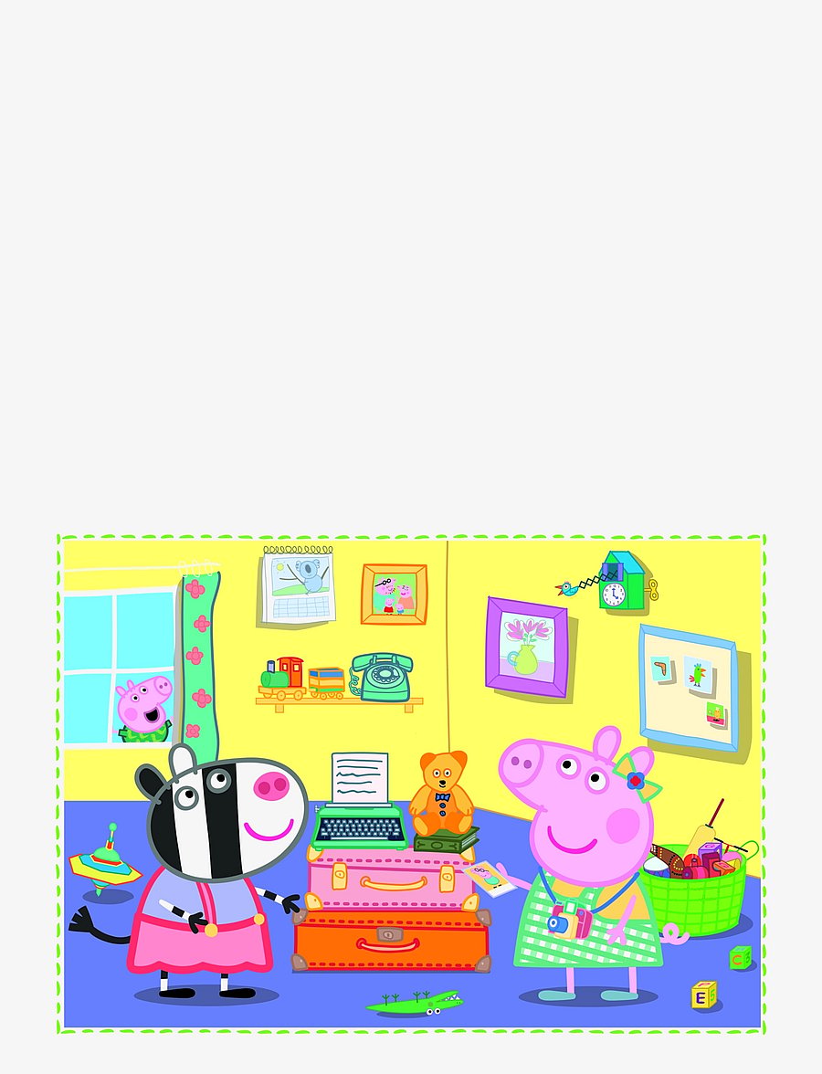 Trefl - TREFL 4 i 1 12+15+20+24 BIT PEPPA PIG - klassische puzzles - blue - 4