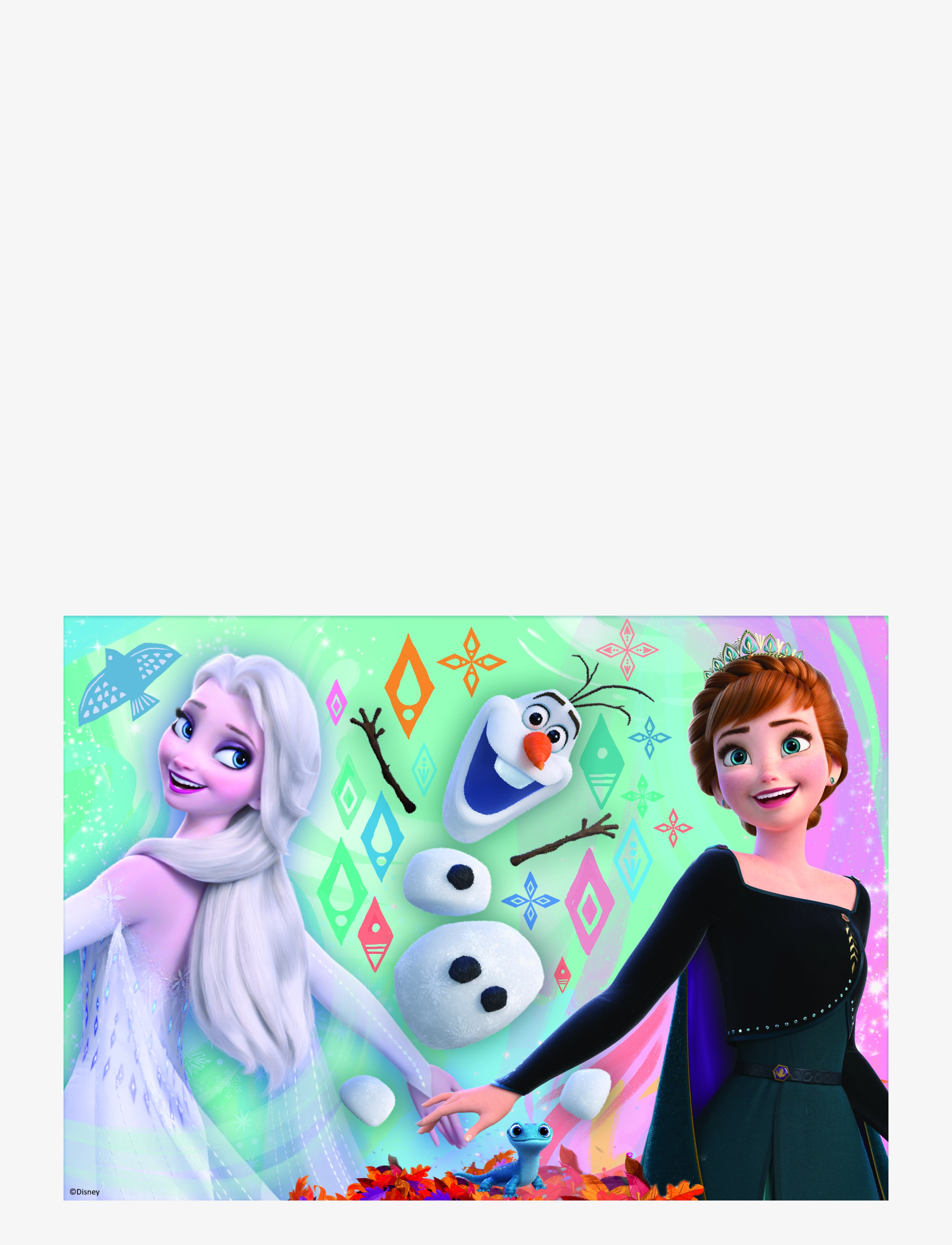 Trefl - TREFL 4 i 1 12+15+20+24 BIT FROZEN 2 - purple - 3