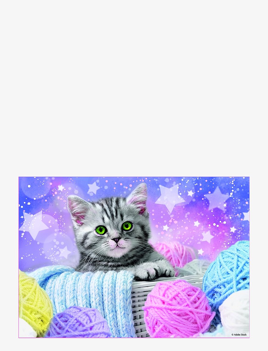 Trefl - TREFL 4 i 1 35+48+54+70 BIT FUN CATS - klassische puzzles - blue - 3
