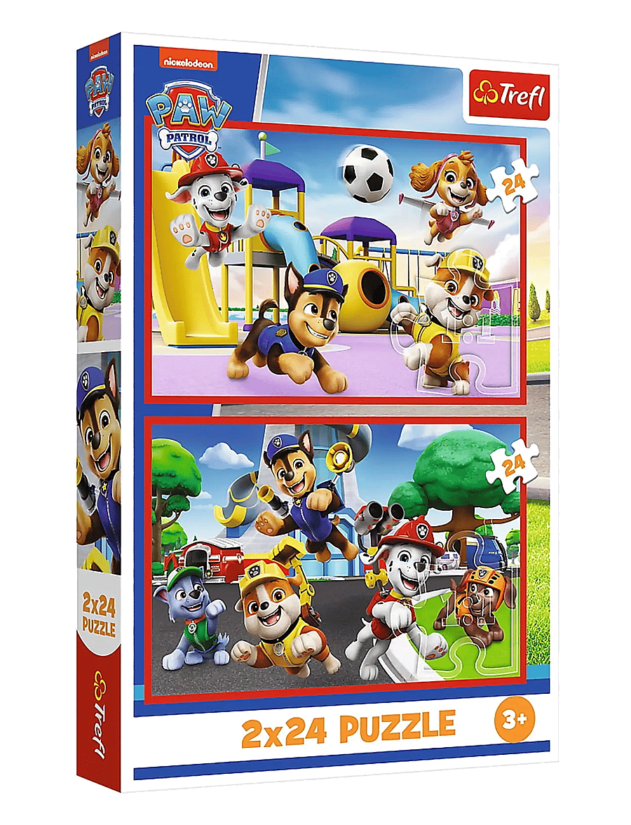 Trefl - PAPPUSSEL TREFL 2X24 BITAR PAW PATROL - klassische puzzles - multi - 0