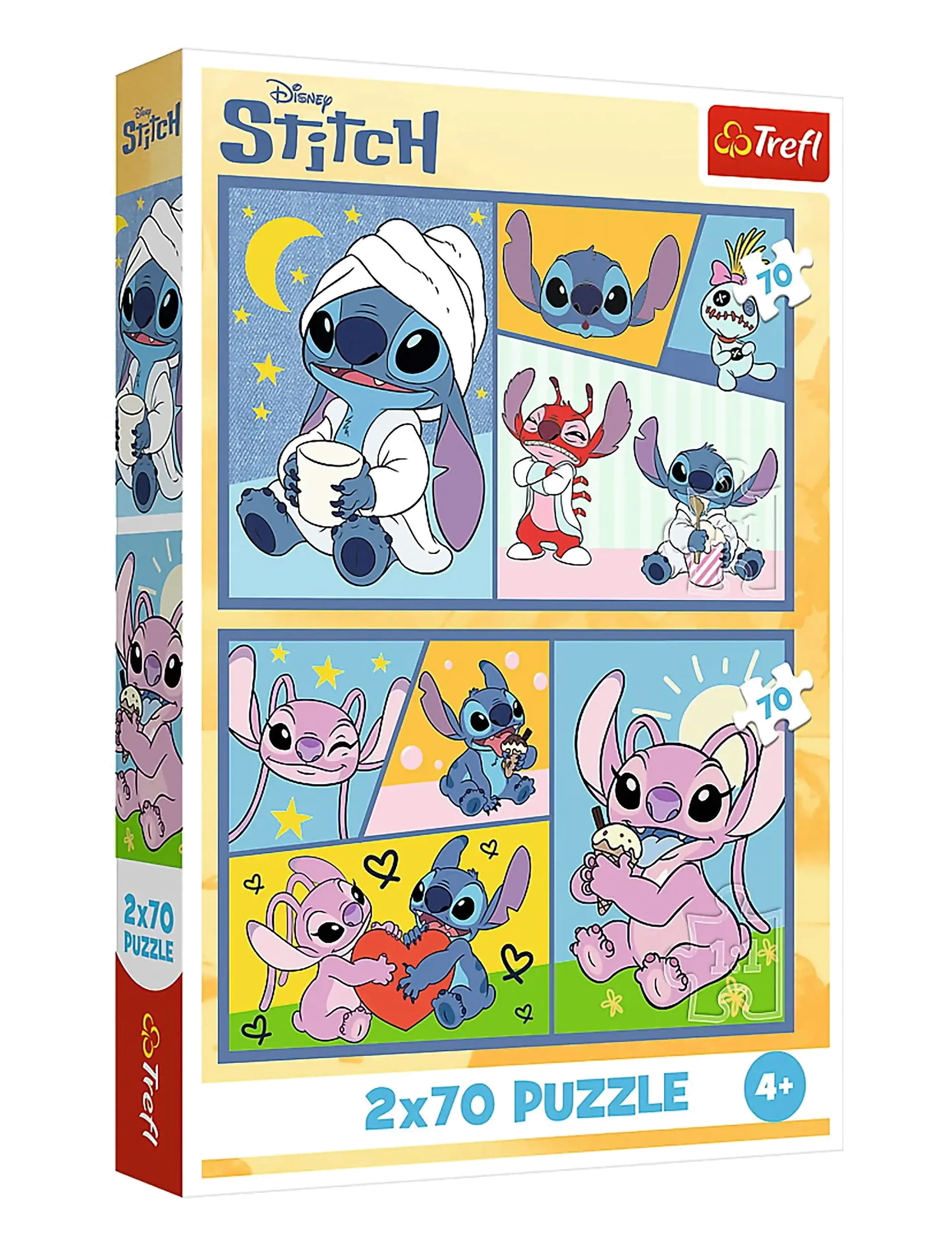 PAPPUSSEL TREFL 2X70 BITAR LILO & STITCH - MULTI