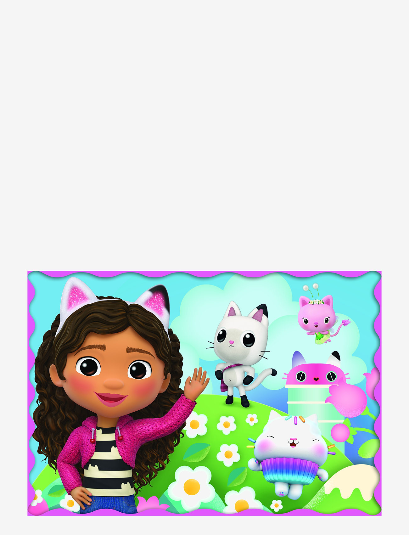 Trefl - TREFL 4 i 1 35+48+54+70 BIT GABBY - klassiska pussel - purple - 2