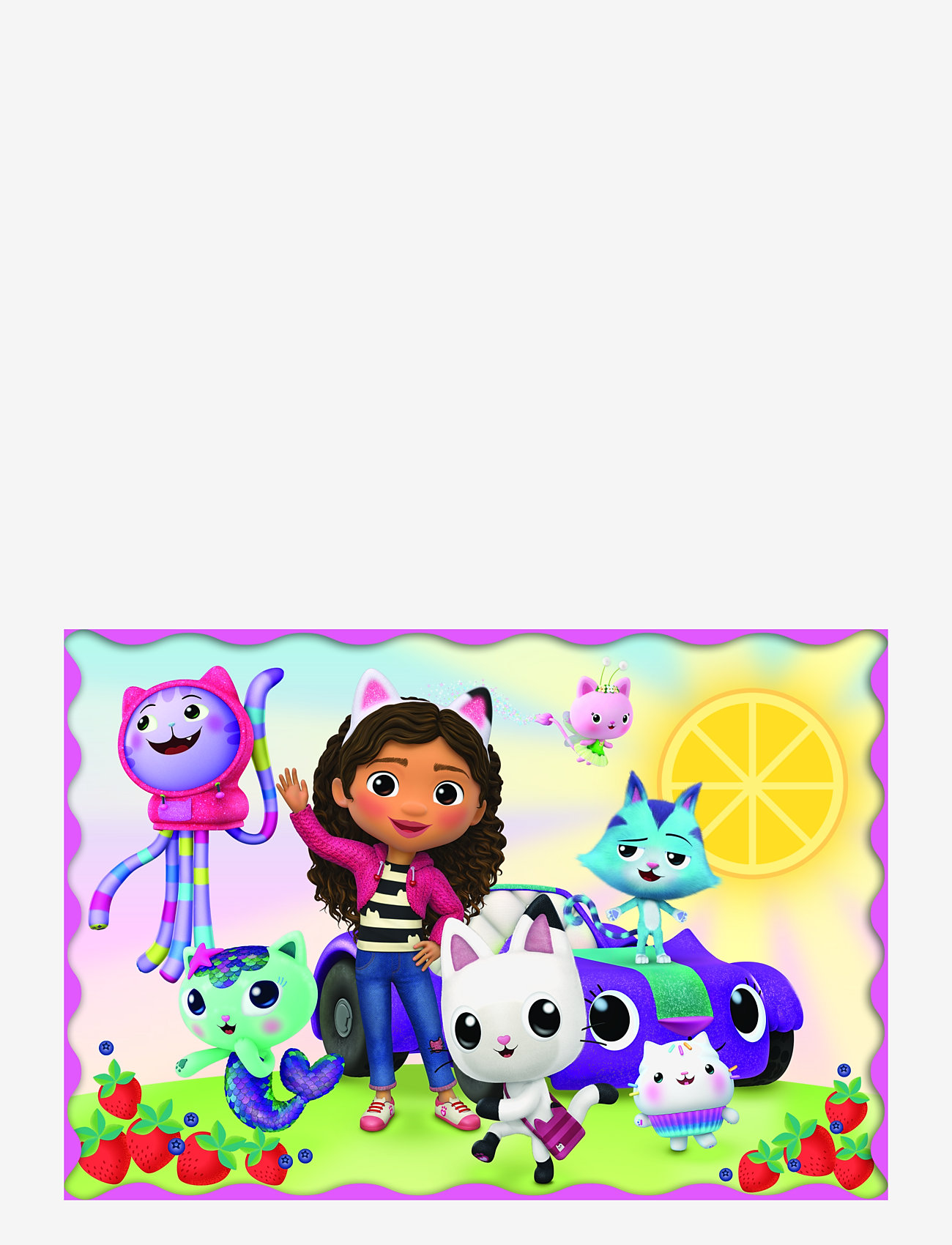 Trefl - TREFL 4 i 1 35+48+54+70 BIT GABBY - klassiska pussel - purple - 3