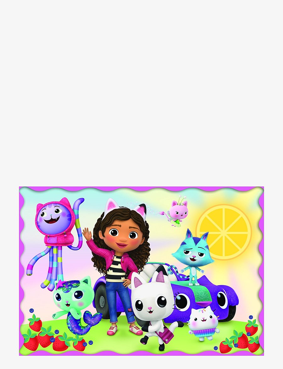 Trefl - TREFL 4 i 1 35+48+54+70 BIT GABBY - klassische puzzles - purple - 2