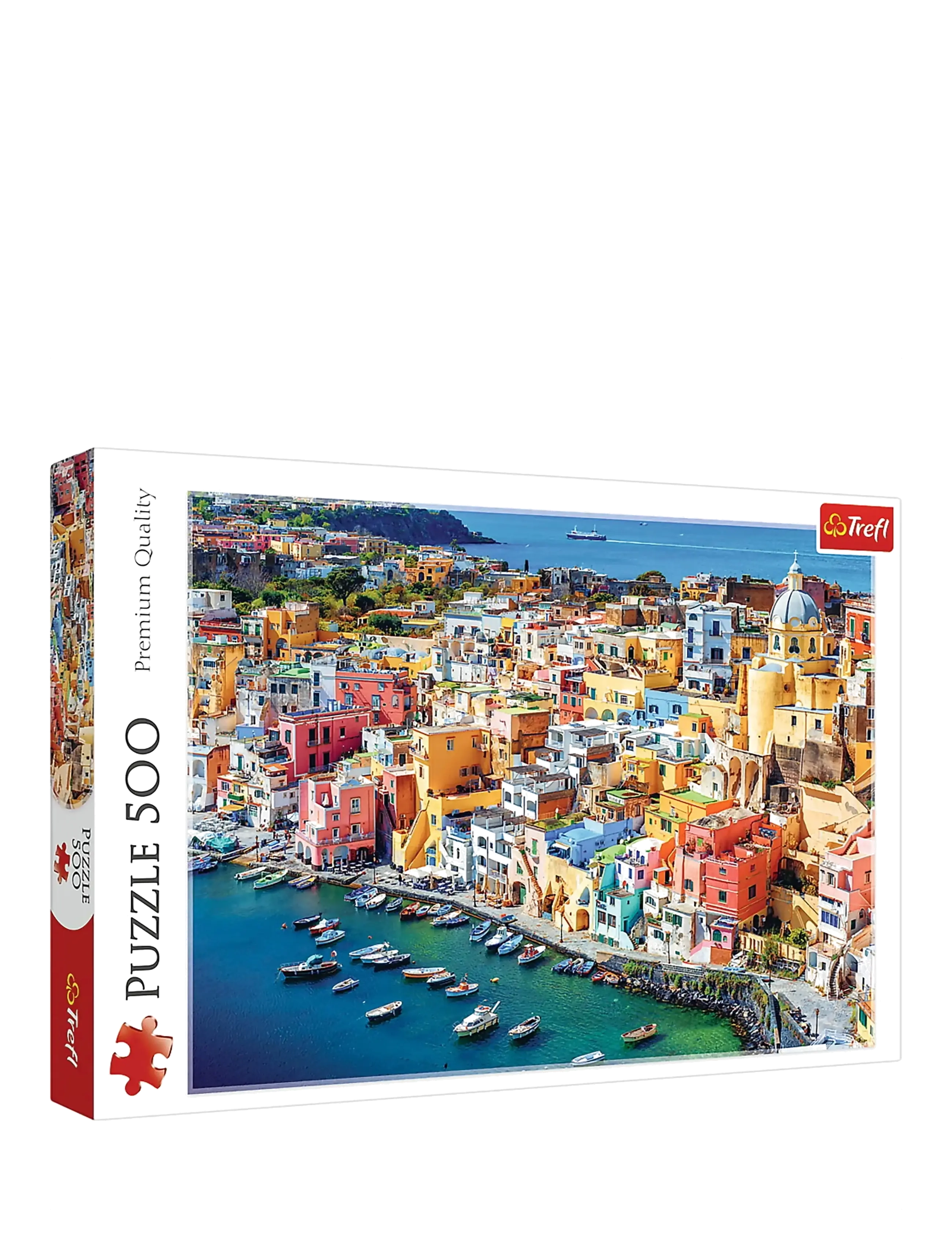 TREFL Pappussel Trefl 500 Bitar Procida, Campania Italy Patterned - One Size - Kinder