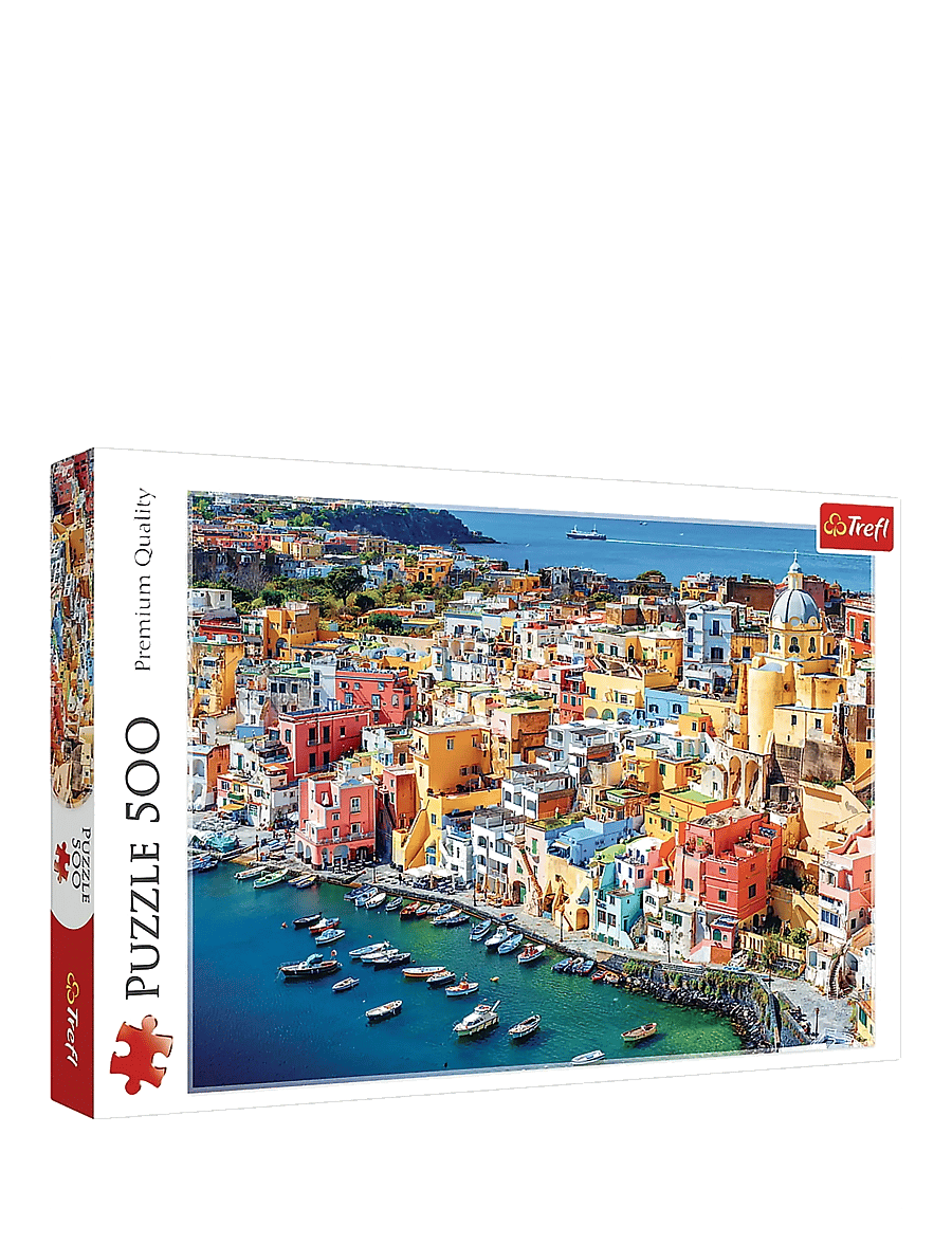 Trefl - PAPPUSSEL TREFL 500 BITAR PROCIDA, CAMPANIA ITALY - klasyczne puzzle - multi - 0