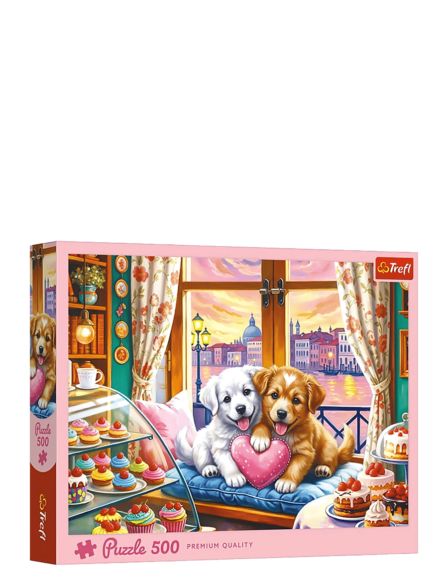 Trefl - PAPPUSSEL TREFL 500 BITAR PUPPY LOVE - klasyczne puzzle - multi - 0