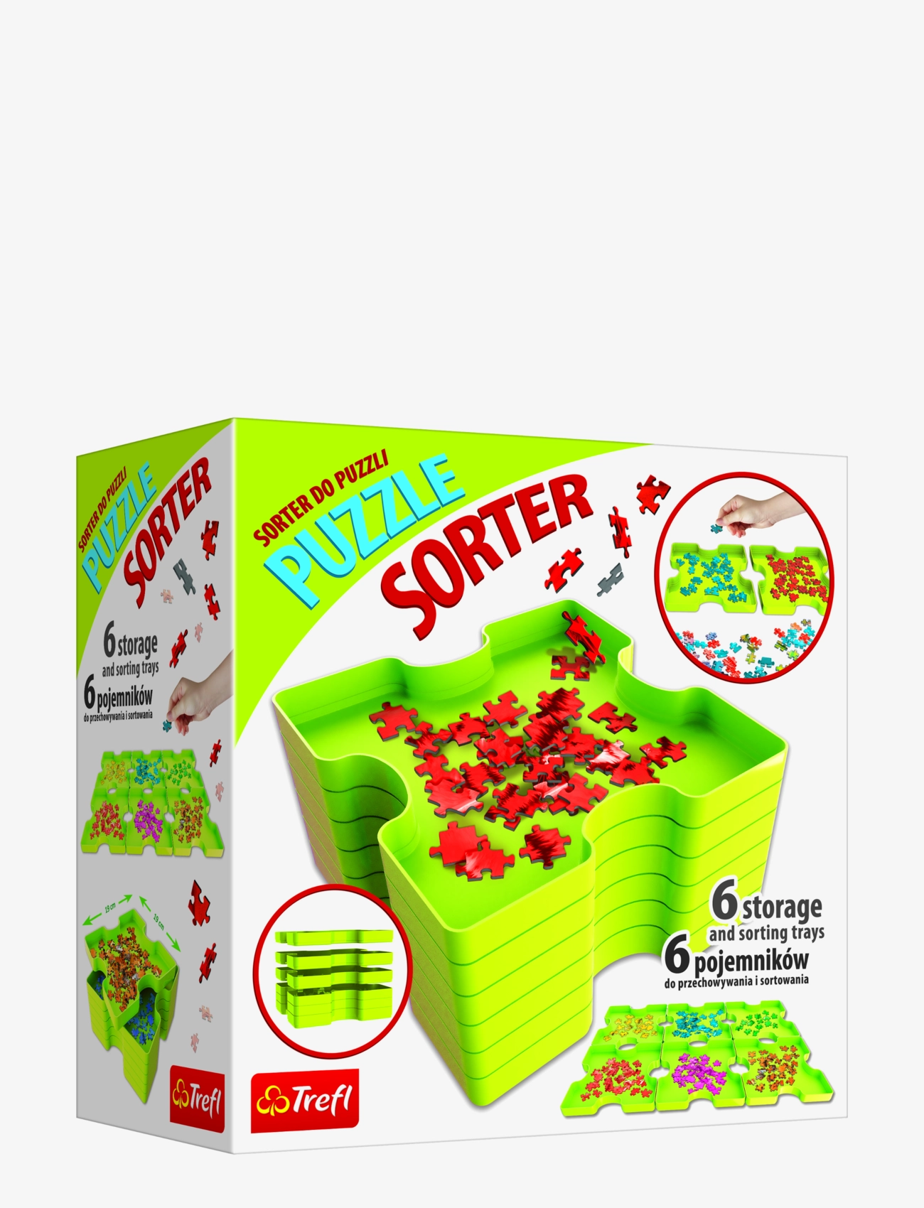 Trefl Puzzle Sorter, One Size, Puzzles And Games, Mehrfarbig/gemustert - Puzzles, Kinder