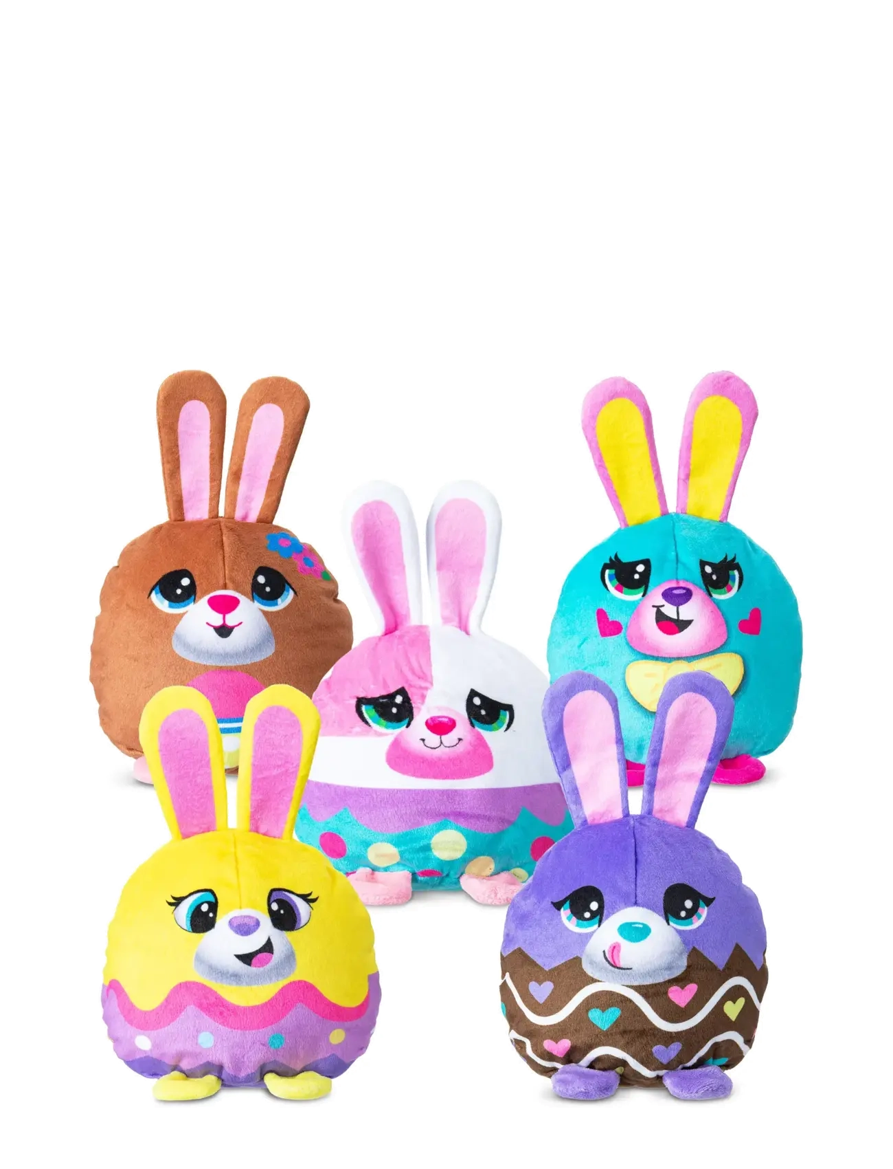 Trend Misfittens Bunnies 15 Cm Cdu Asst., Stuffed Dyr, Multi/mønstret, Str: ONE SIZE