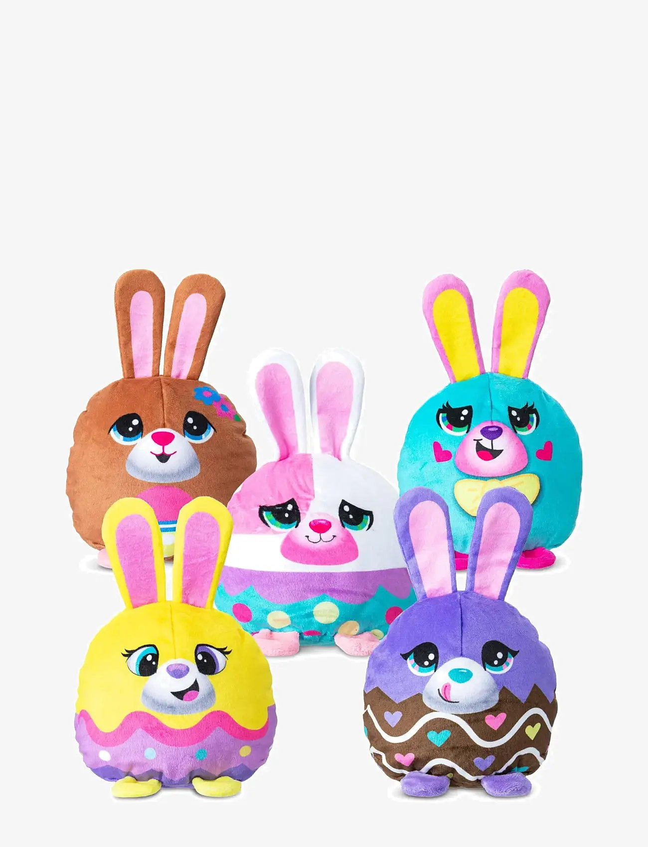 Trend - Misfittens Bunnies 15 cm CDU Asst. - tøjdyr - muti - 0