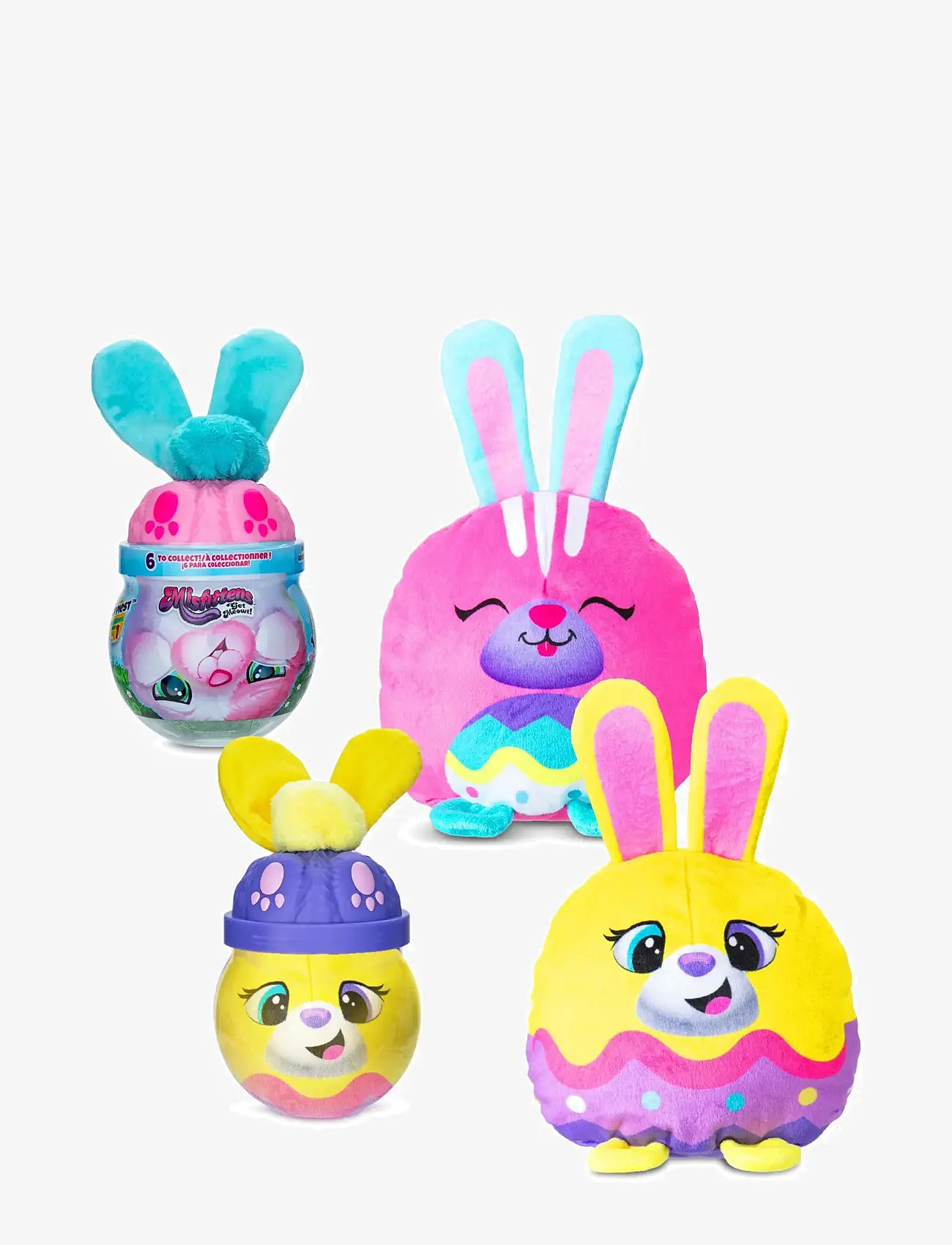 Trend - Misfittens Bunnies 15 cm CDU Asst. - tøjdyr - muti - 1
