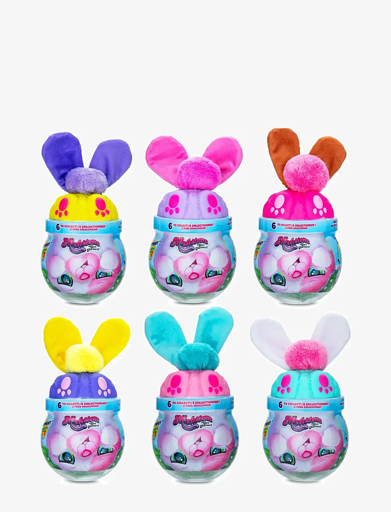 Trend - Misfittens Bunnies 15 cm CDU Asst. - tøjdyr - muti - 4