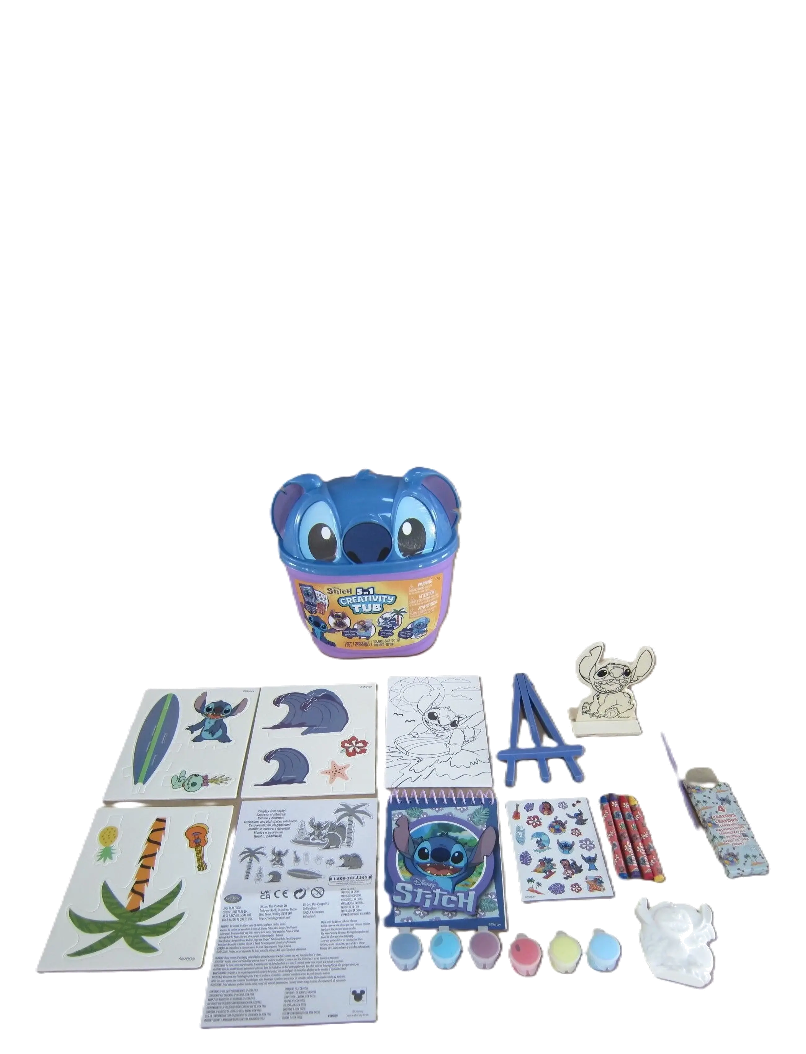 Trend - Disney Stitch 5-In1 Creativity Tub - multi - 1