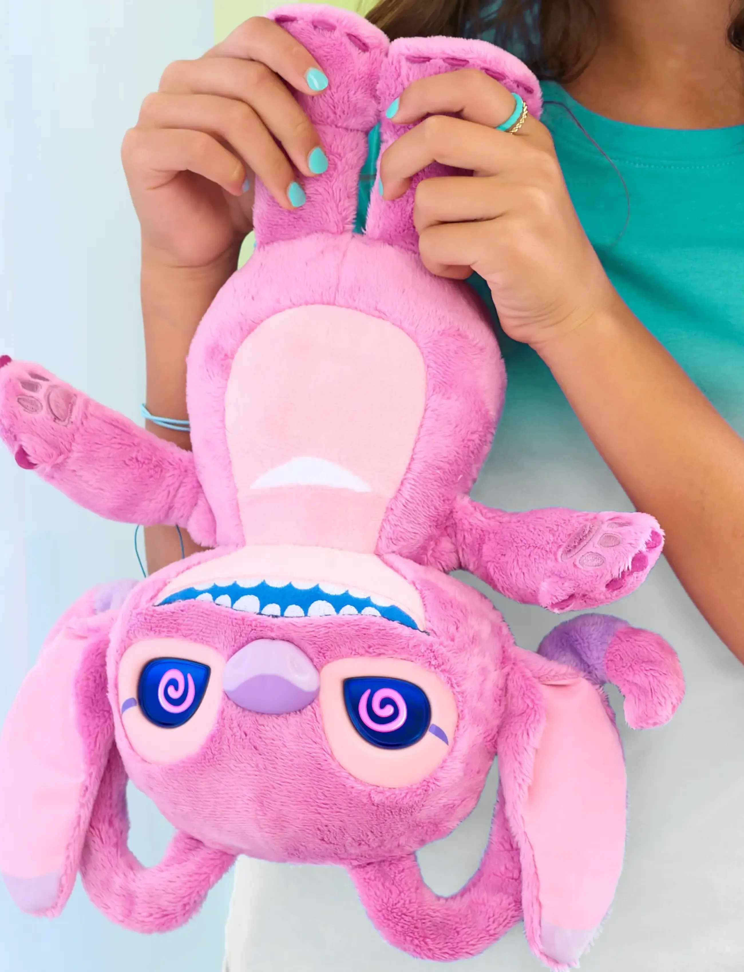 Trend - Disney Stitch Many Moods Feature Plush Angel - interaktiva djur - multi - 5
