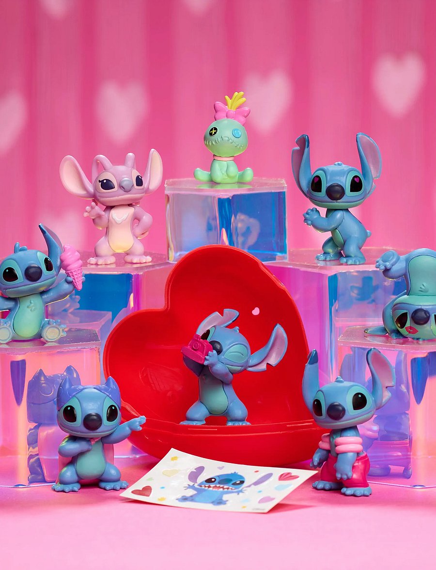Lilo & Stitch - Disney Stitch Mini Figure Capsules Asst. - film & sagofigurer - multi - 0