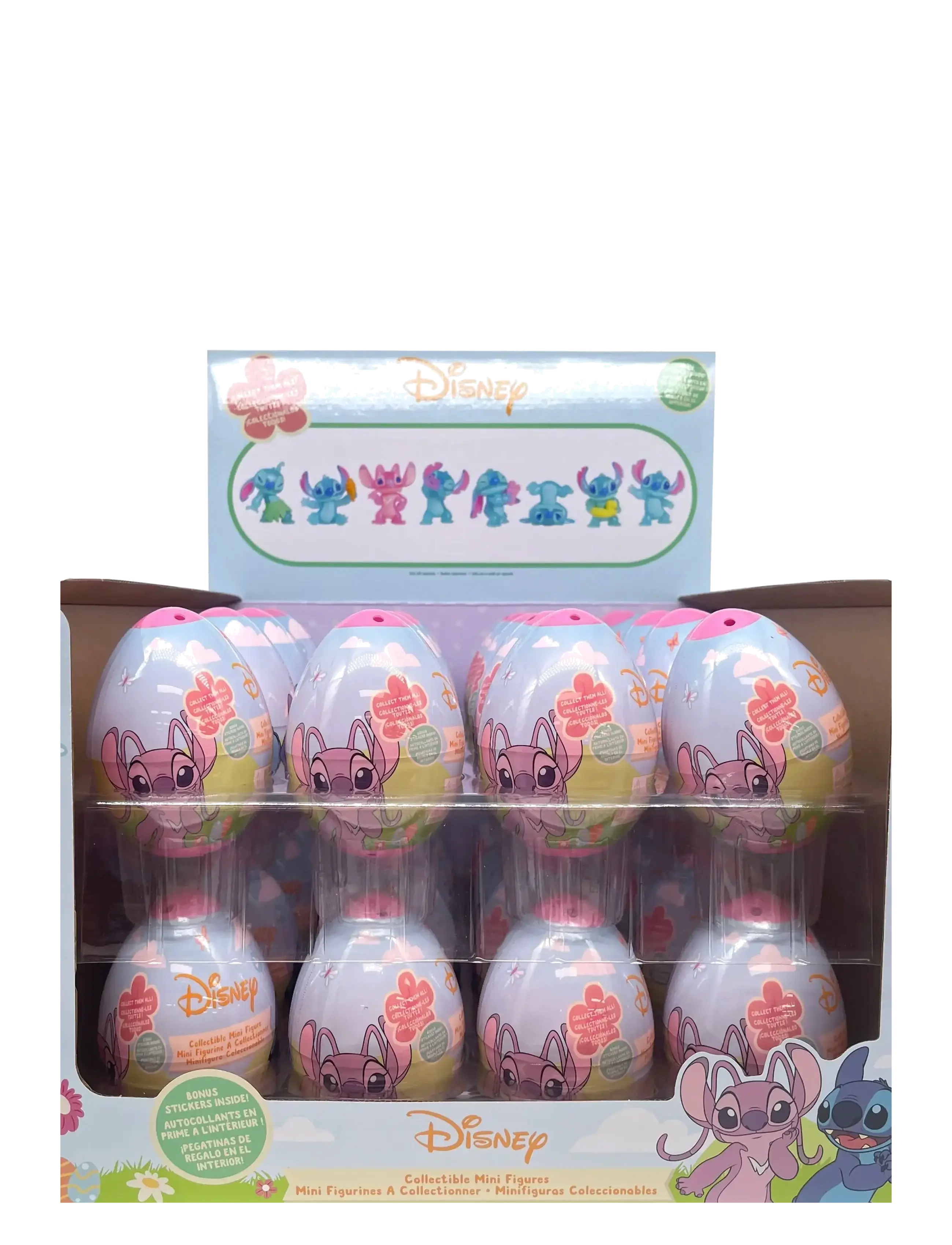Lilo & Stitch Disney Stitch Collectible Mini Fig. Capsules Asst., Børn, Movies & Fairy Tale Characters, Multi/mønstret, Str: ONE SIZE