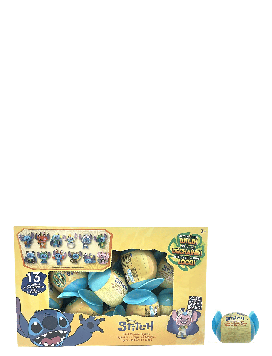 Lilo & Stitch - Disney Stitch Goes Wild Blind Capsule Asst. - toimintahahmot - multi - 0