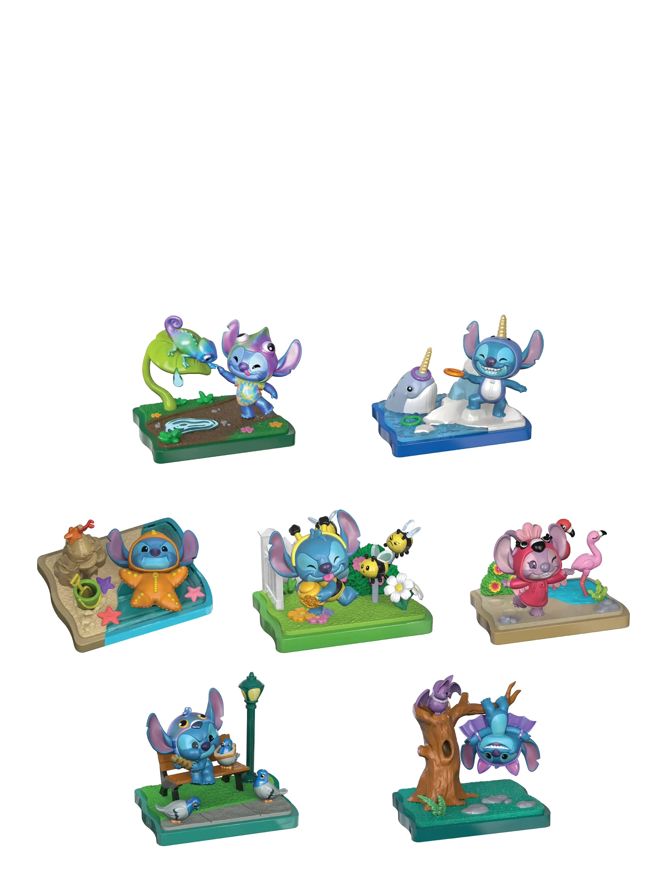 Lilo & Stitch Disney Stitch Goes Wild Collectible Asst., Børn, Movies & Fairy Tale Characters, Multi/mønstret, Str: ONE SIZE