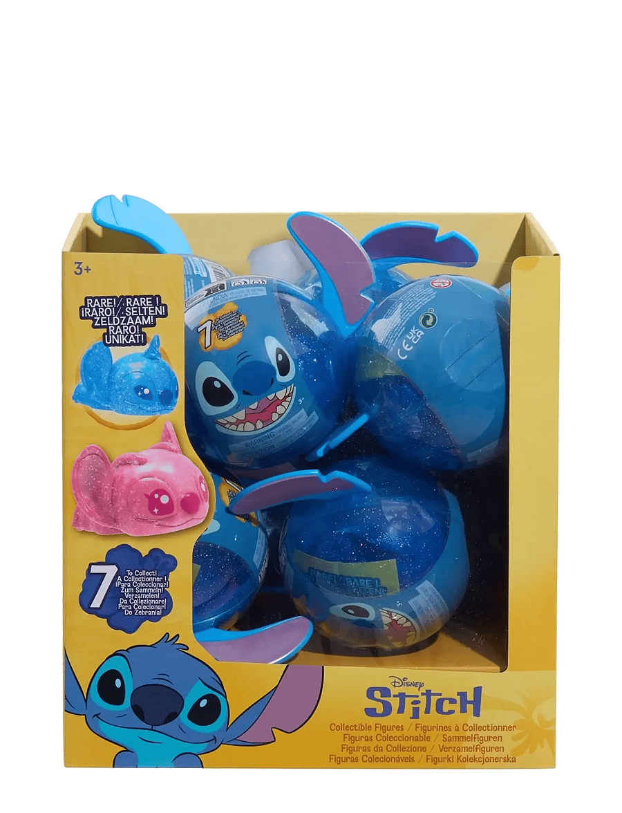 Lilo & Stitch - Disney Stitch Squish-A-Stitch Blind Capsule Figure - film & sagofigurer - multi - 1