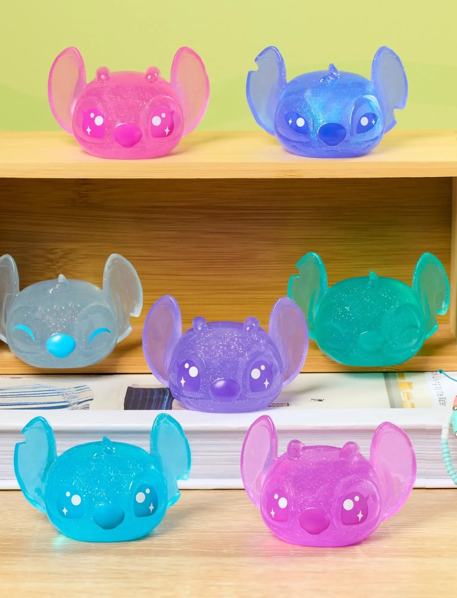 Lilo & Stitch Disney Stitch Squish-A-Stitch Blind Capsule Figure, Børn, Movies & Fairy Tale Characters, Multi/mønstret, Str: ONE SIZE