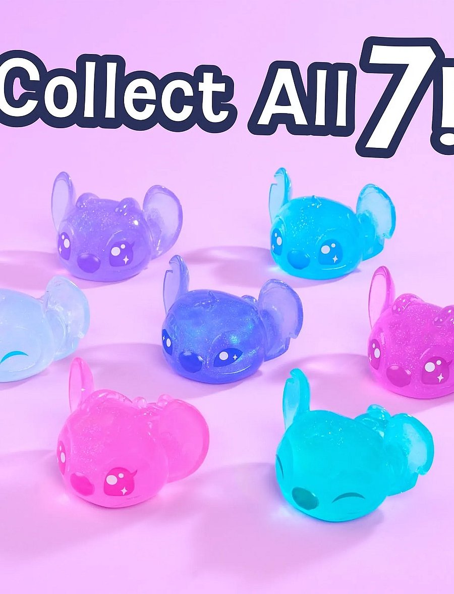 Lilo & Stitch - Disney Stitch Squish-A-Stitch Blind Capsule Figure - film & sagofigurer - multi - 4