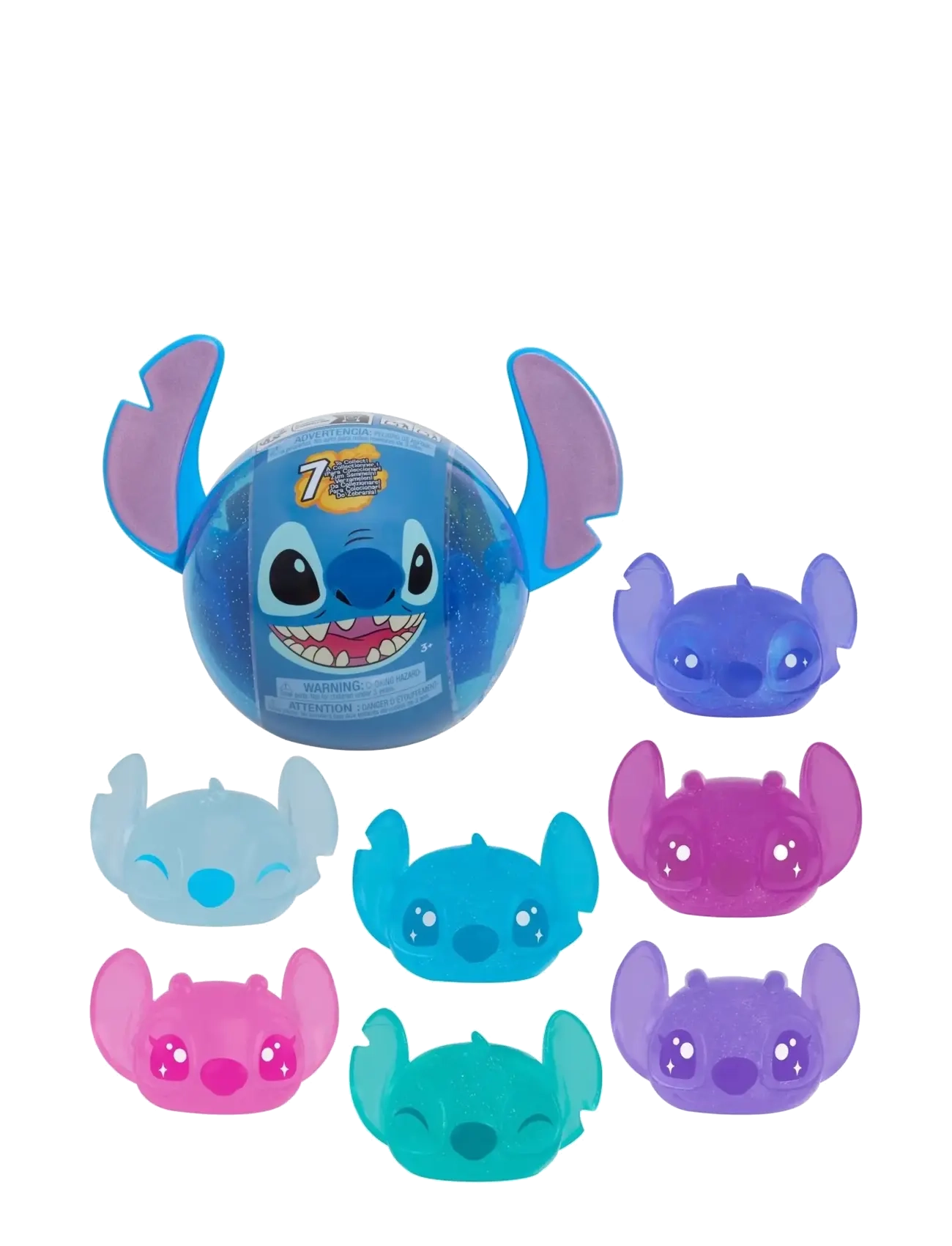 Trend - Disney Stitch Squish-A-Stitch Blind Capsule Figure - film & sagofigurer - multi - 3