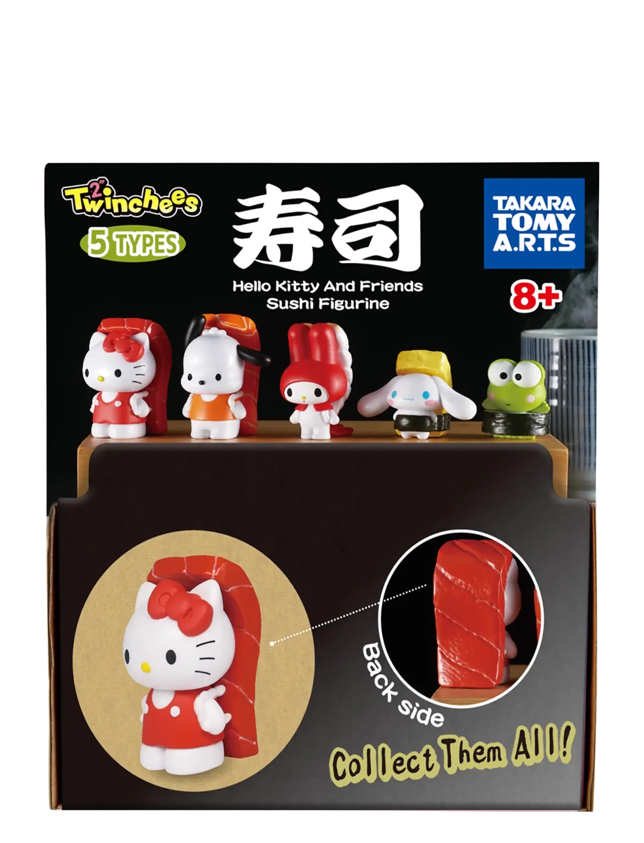 Trend - Twinchees Hello Kitty & Friends Sushi Figs Asst. - film- & eventyrsfigurer - multi - 1