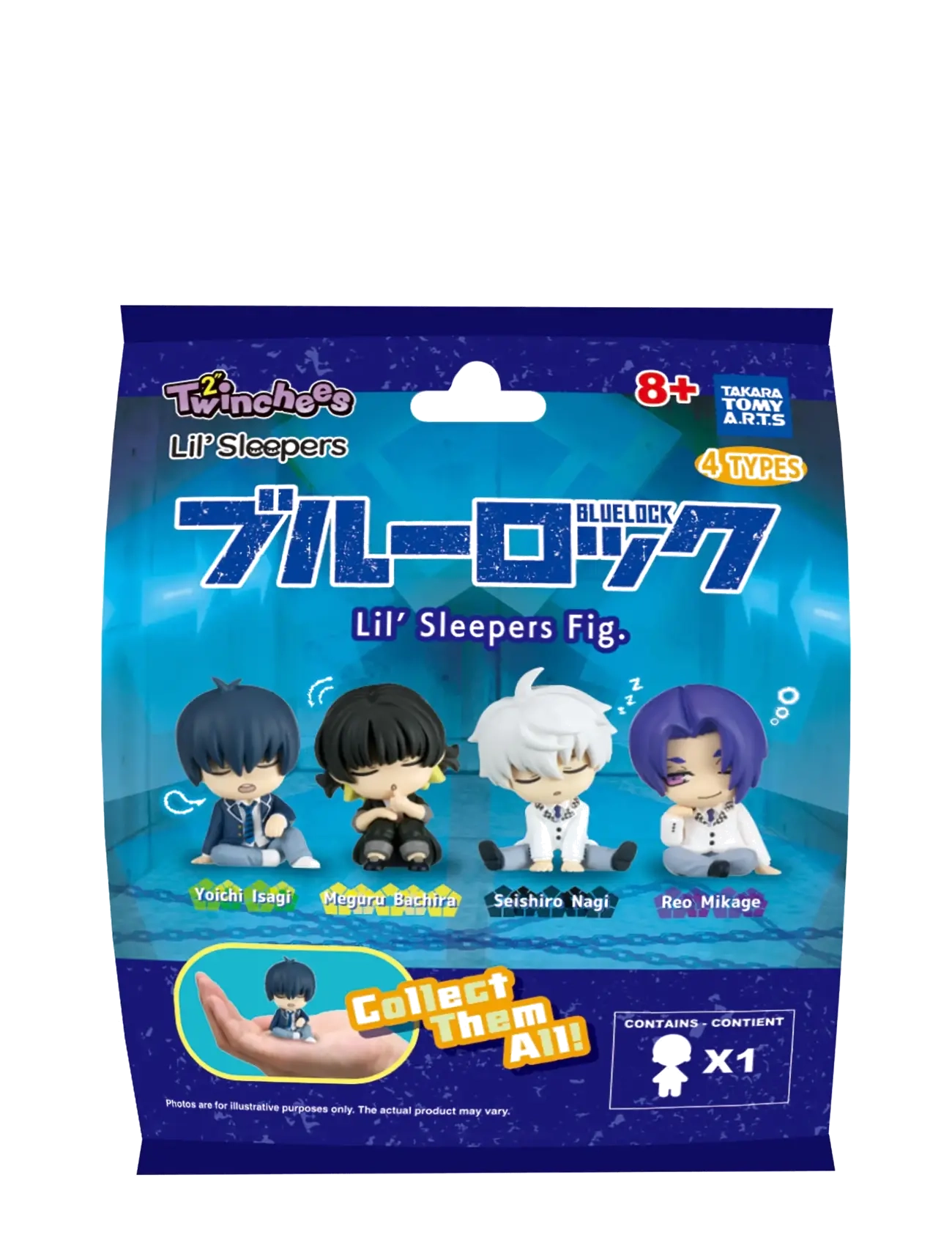 Trend Twinchees Blue Lock Lil’ Sleepers Figures Asst. - Under 100 kr - MULTI / multi