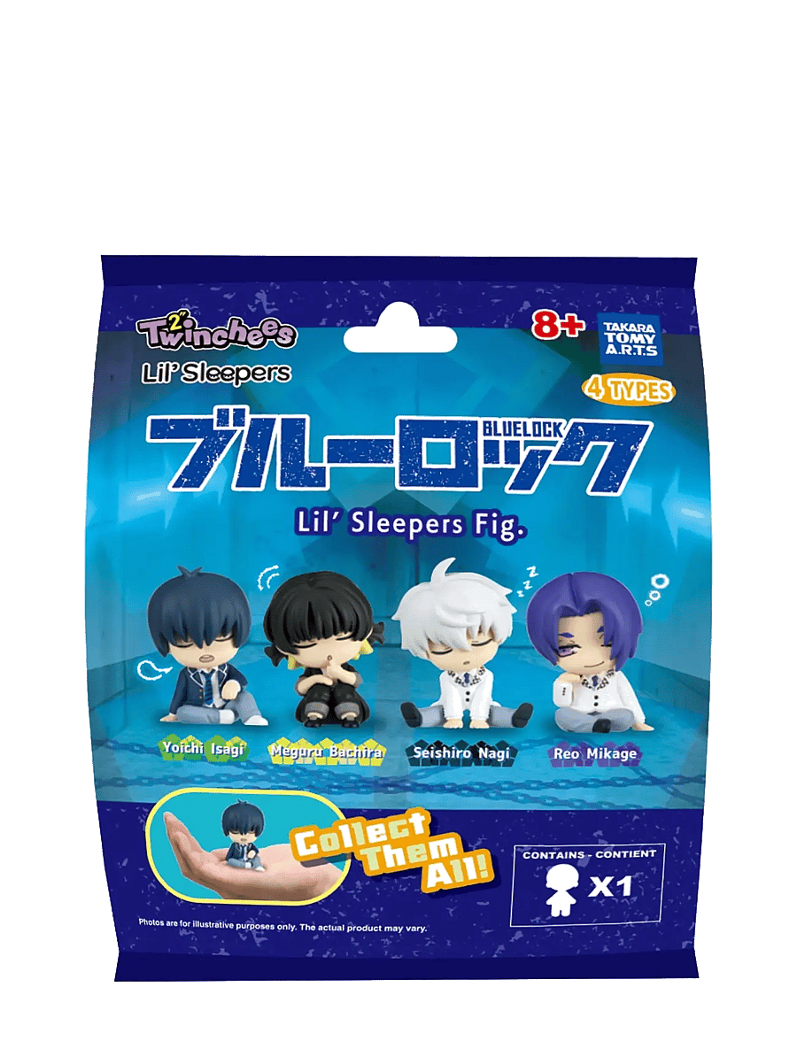 Trend - Twinchees Blue Lock Lil’ Sleepers Figures Asst. - film & sagofigurer - multi - 0