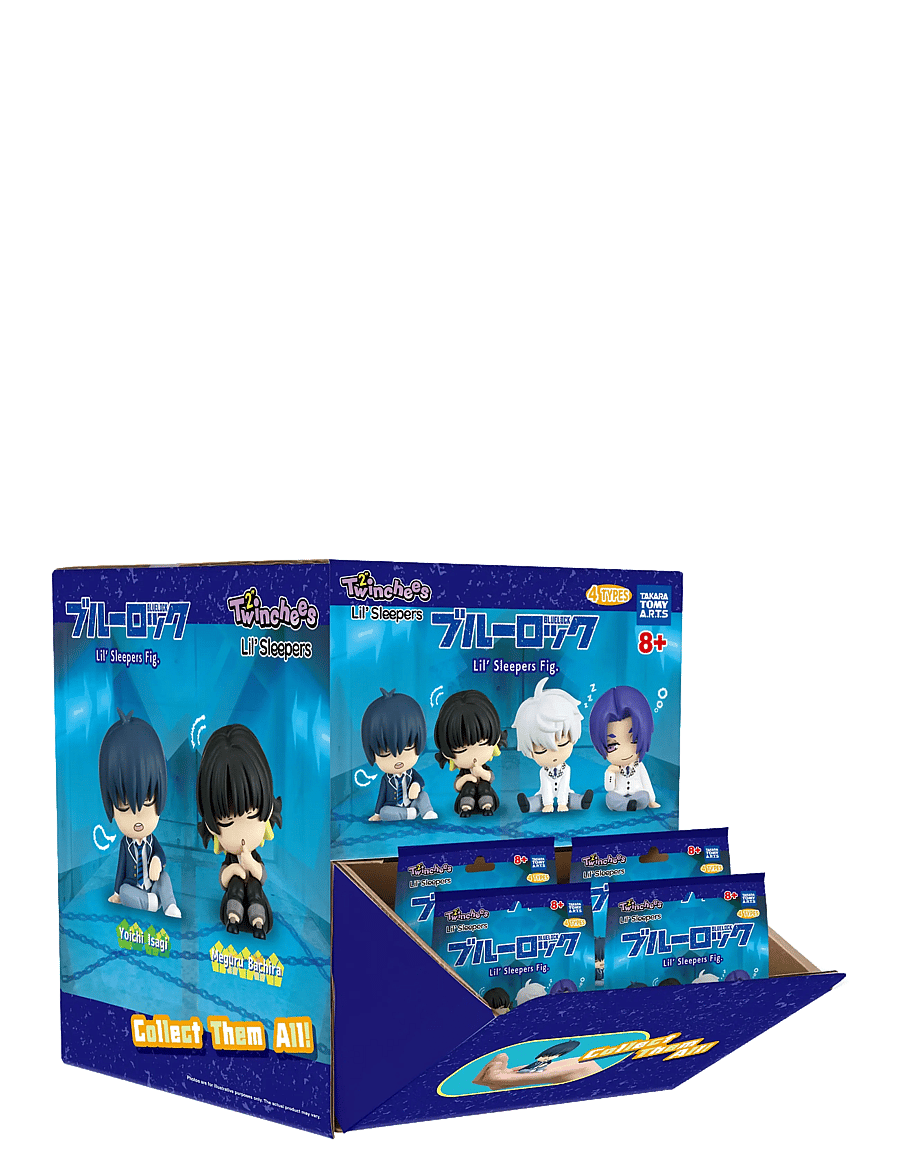 Trend - Twinchees Blue Lock Lil’ Sleepers Figures Asst. - film & sagofigurer - multi - 3